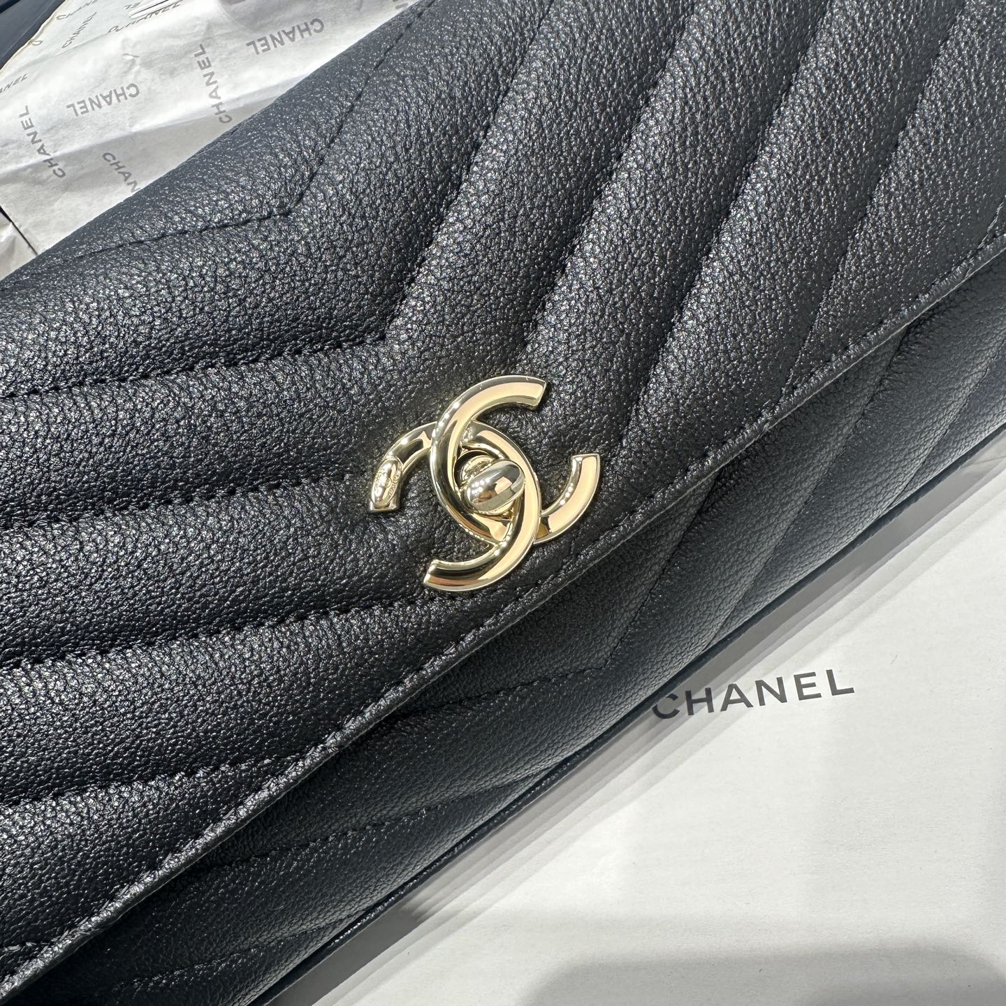 Ch@nel Coco Handle Flap Bag-32CM