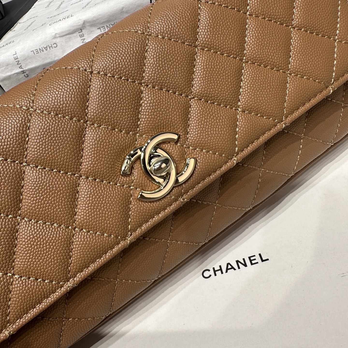 Ch@nel Coco Handle Flap Bag-32CM