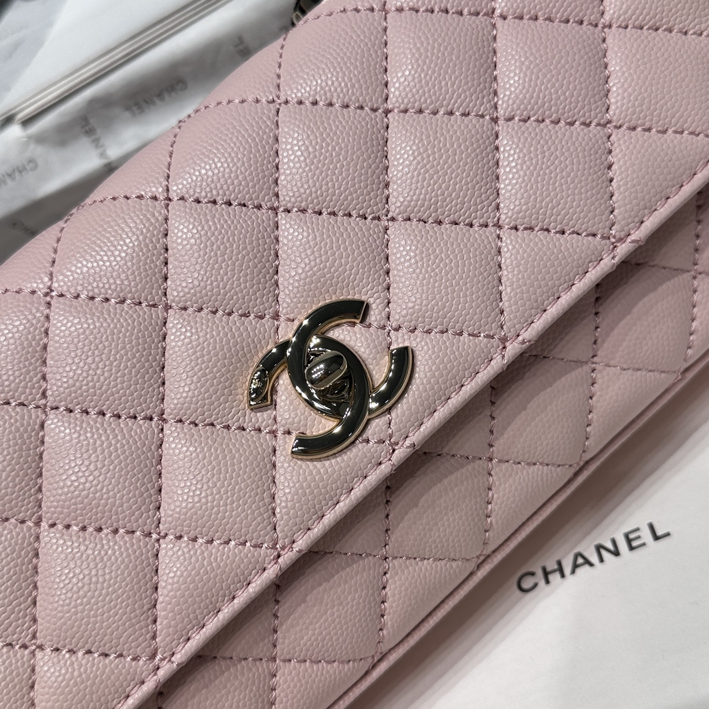 Ch@nel Coco Handle Flap Bag-32CM