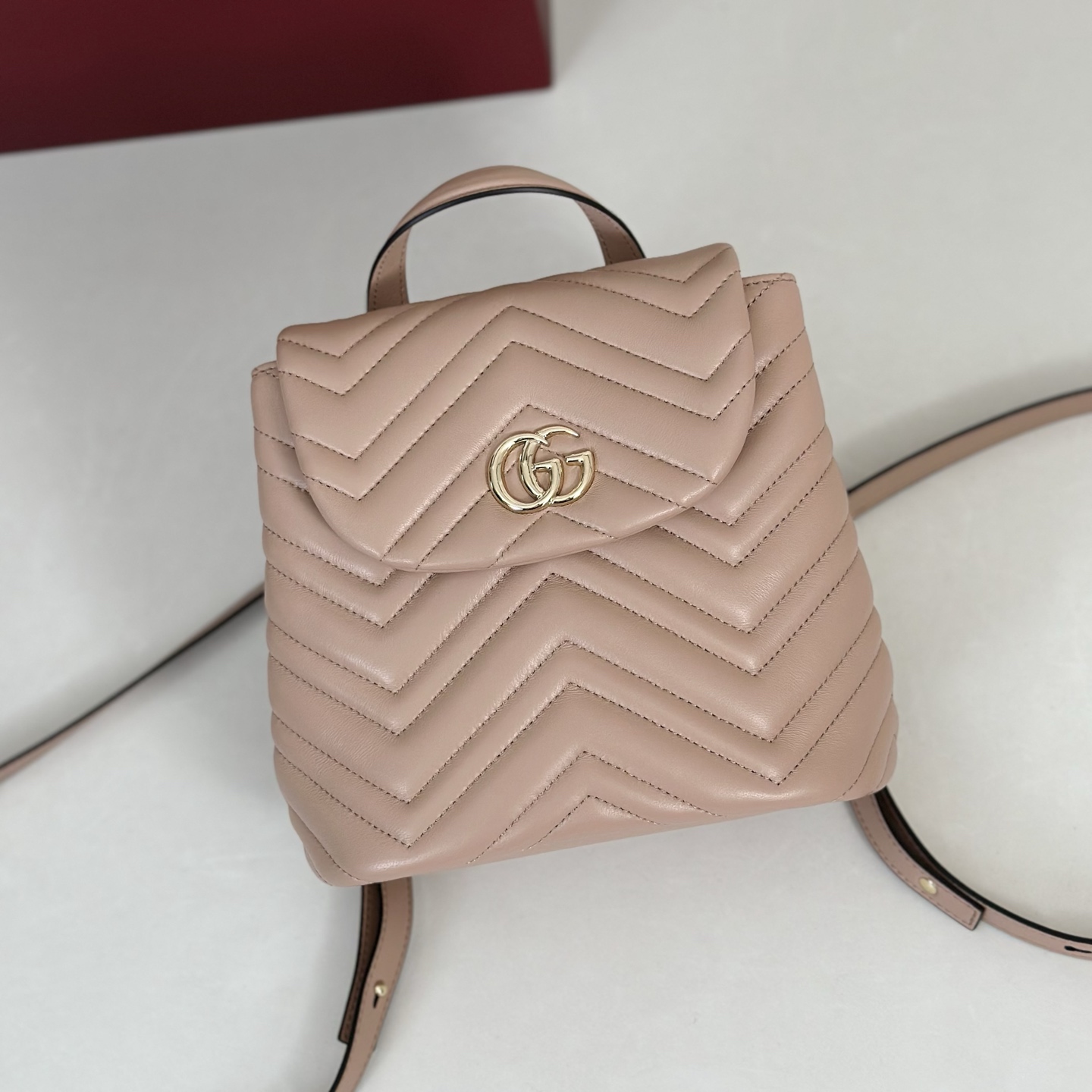 Gvc*1 Mini Marmont Backpack-20*11*18CM