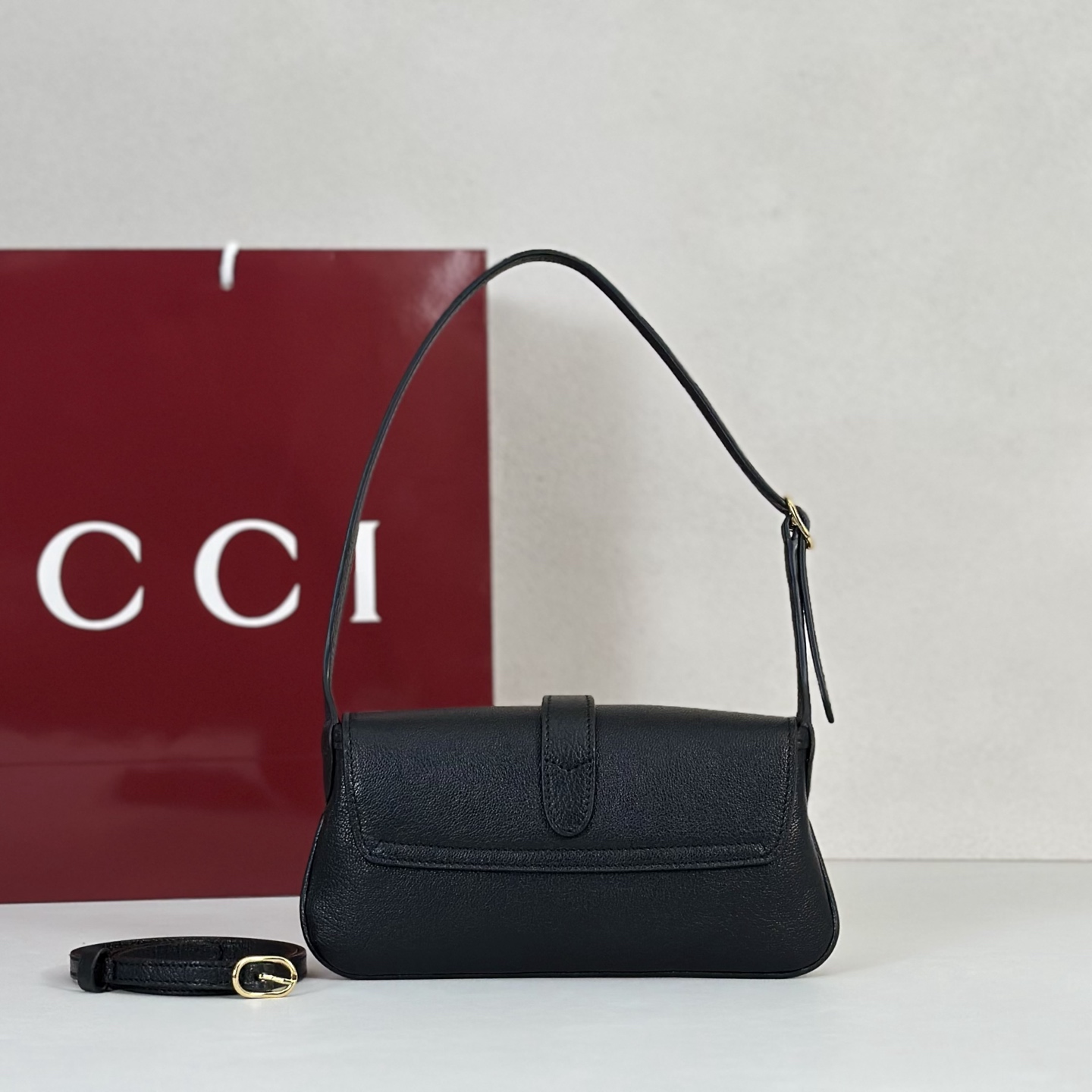 Guc*ci Jackie 1961 Small Sholder Bag-21.5*11.5*2CM