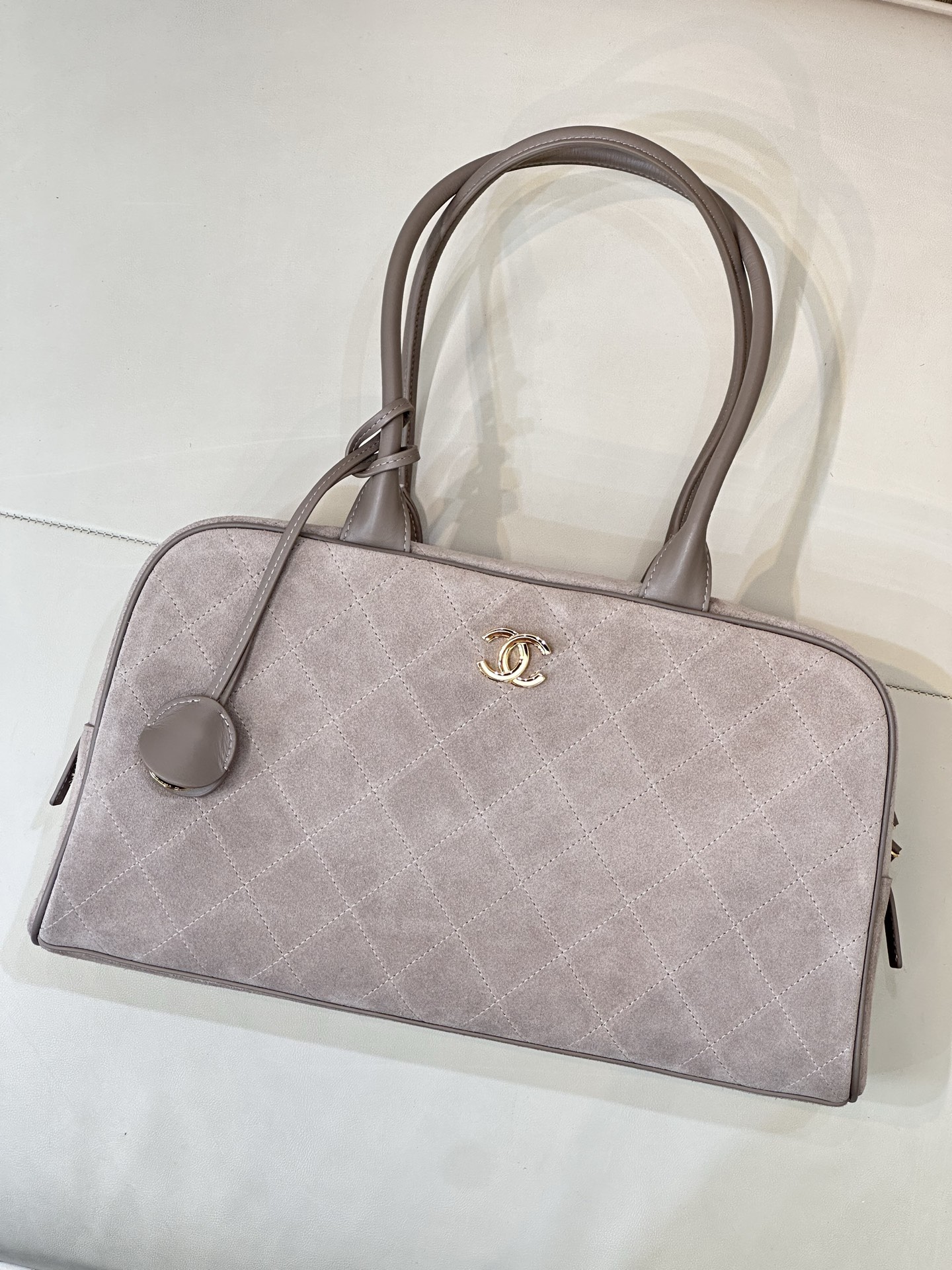 Ch@nel Bowling Bag-19*35.5*12.5CM