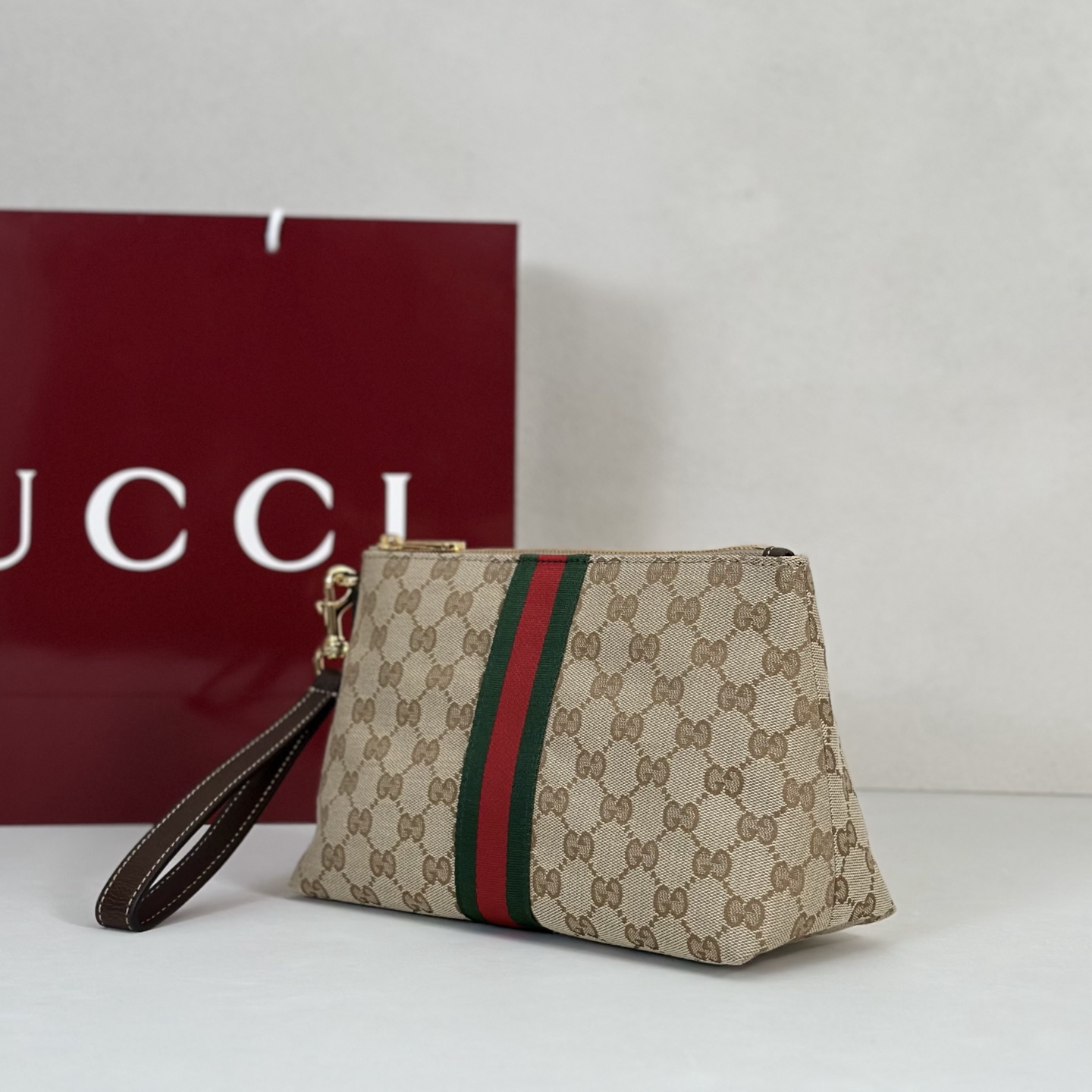 Guc*ci Ophidia Pouch-26.5*15.5*10.5CM