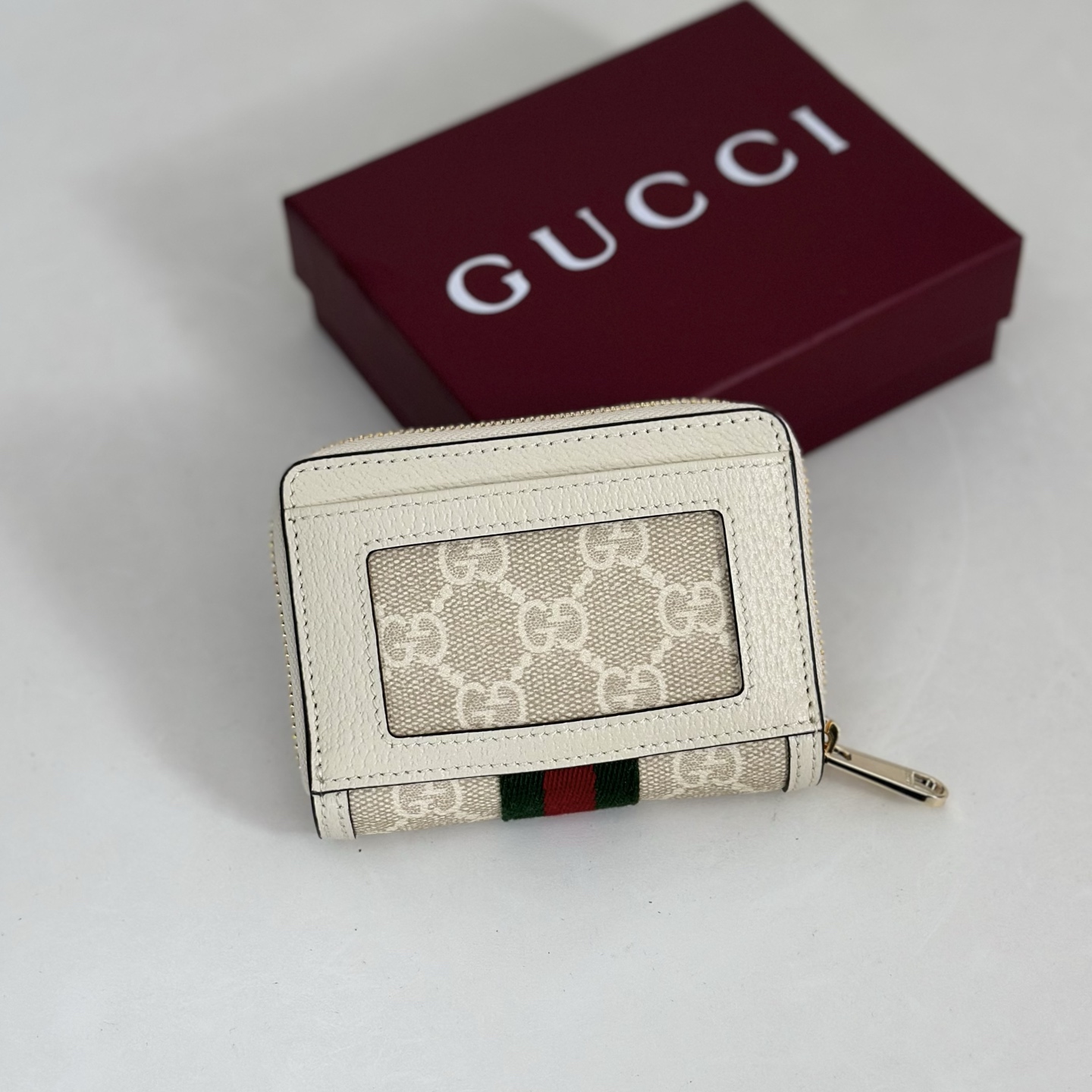 Guc*ci Ophidia Wallet-12*11*3CM