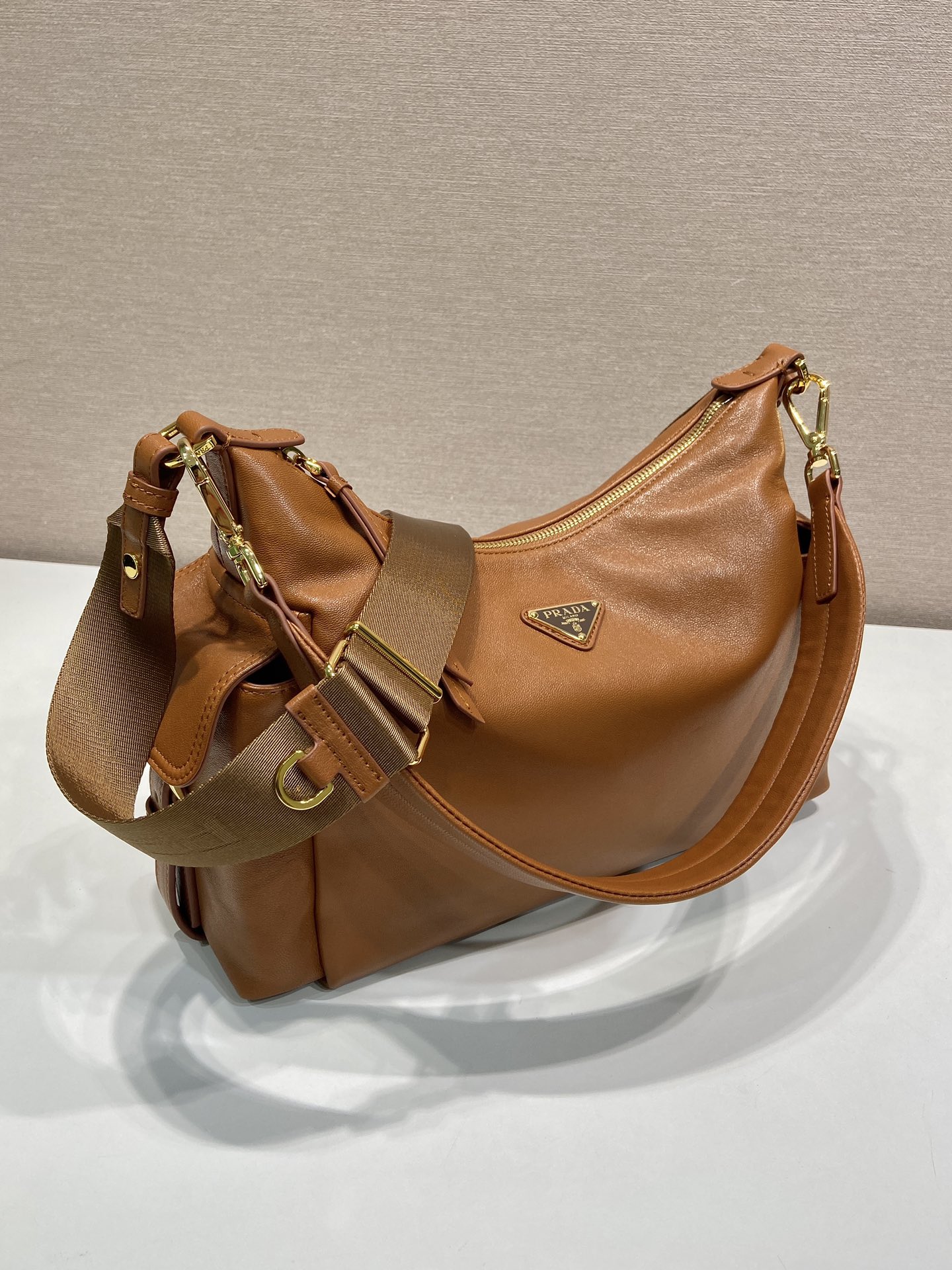 Pra*a 1BC264 Shoulder Bag-32*22*11.5CM