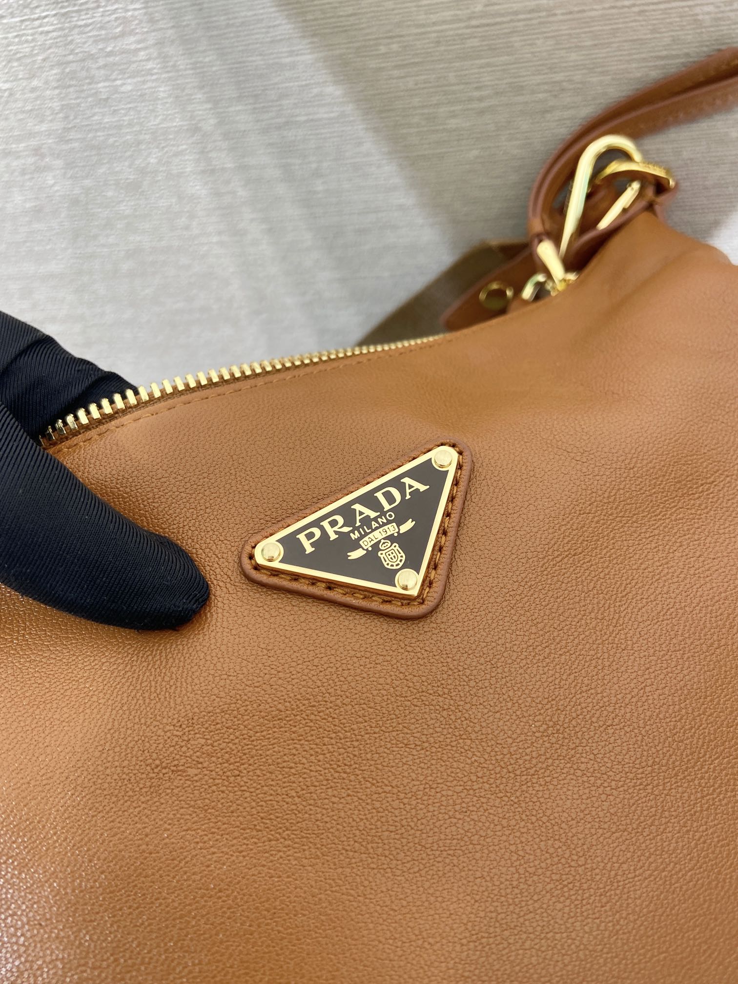 Pra*a 1BC264 Shoulder Bag-32*22*11.5CM