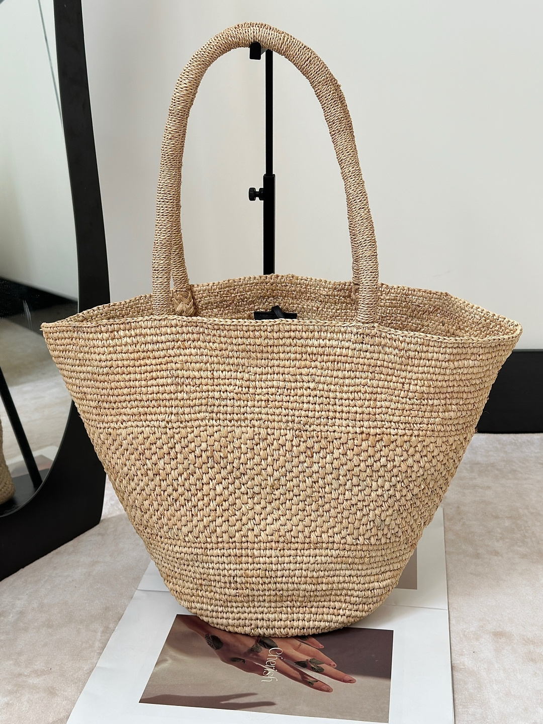 The R0w Raffia Bags-14*17*27.5CM