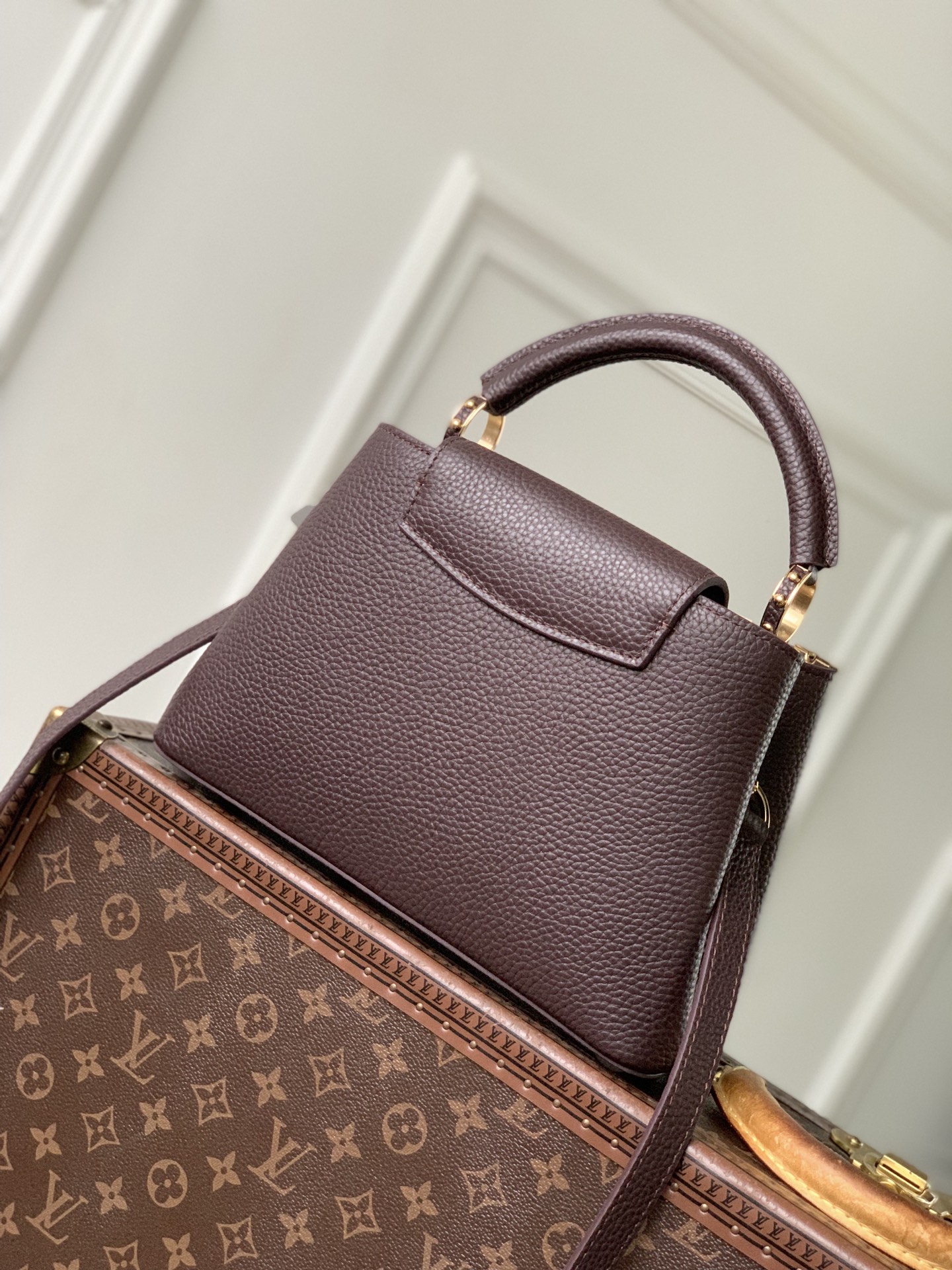 L0vis Vvtt0n Capucines Capucines - Handbags-M27164-27 × 18 × 9CM