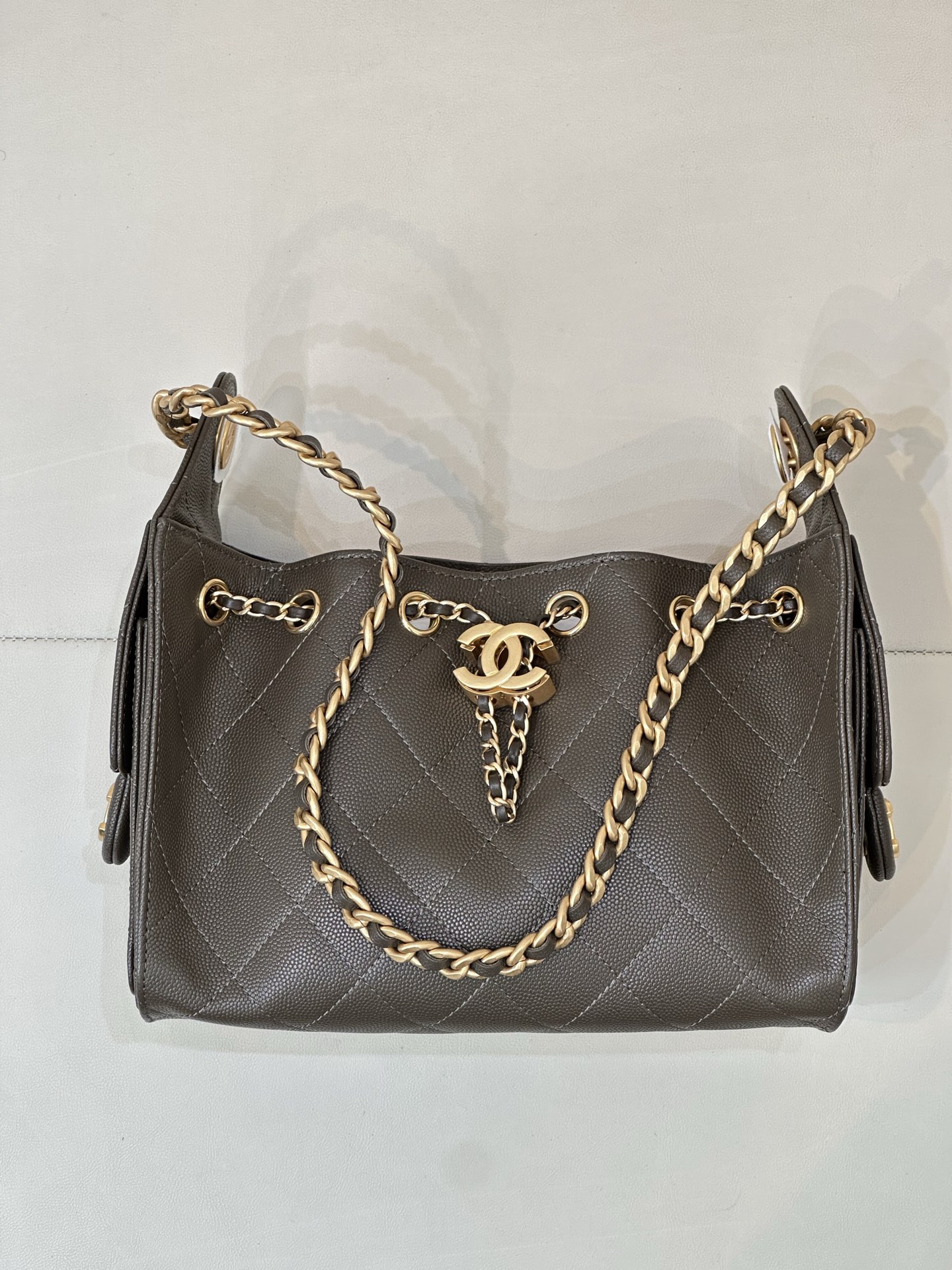 Cha*nel 25 Mini Handbag-20x22x12.5CM