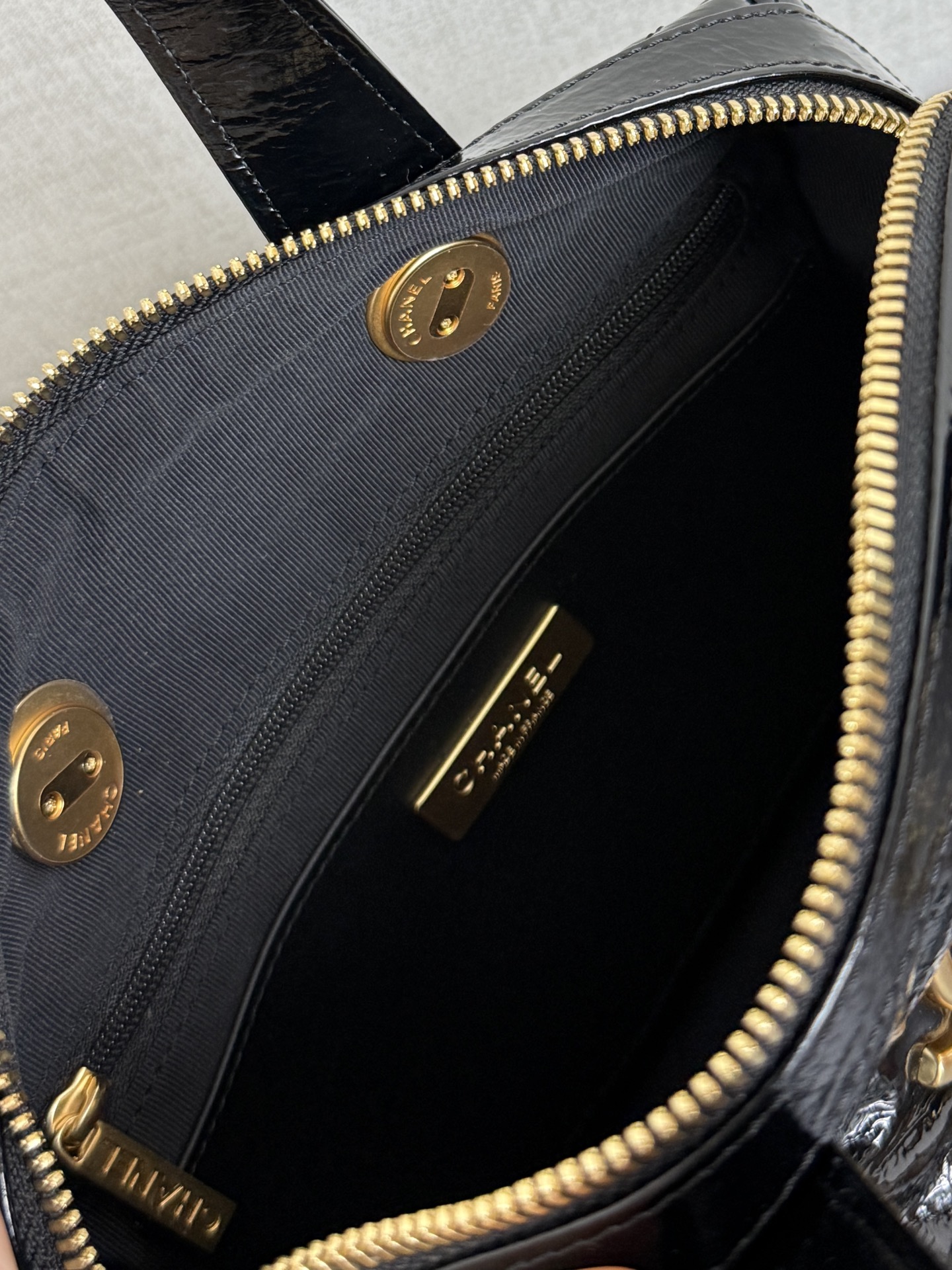 Ch@nel 25A Small Bowling Bag-21*17*13CM