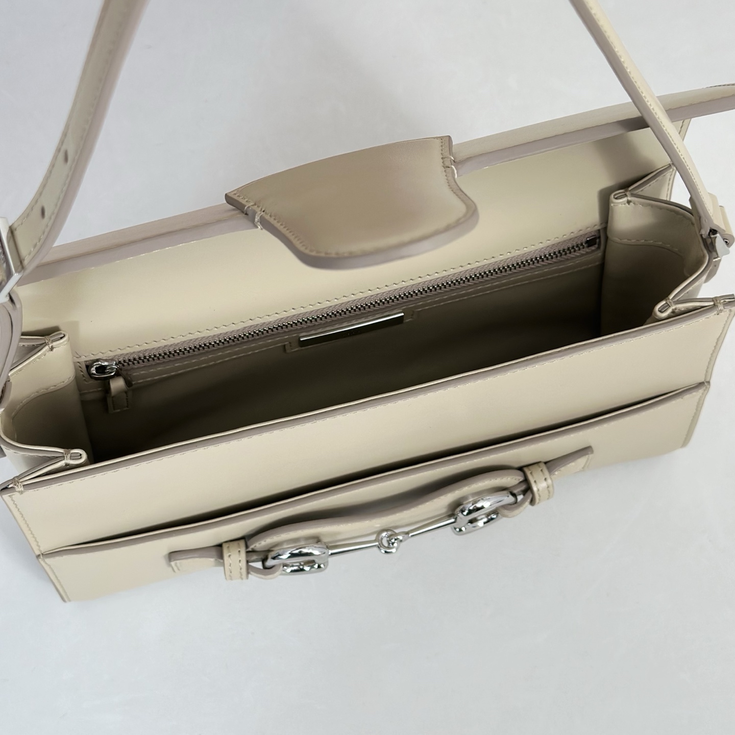 Guc*ci Horsebit Ristretto Bag-26*4.5*14.5CM