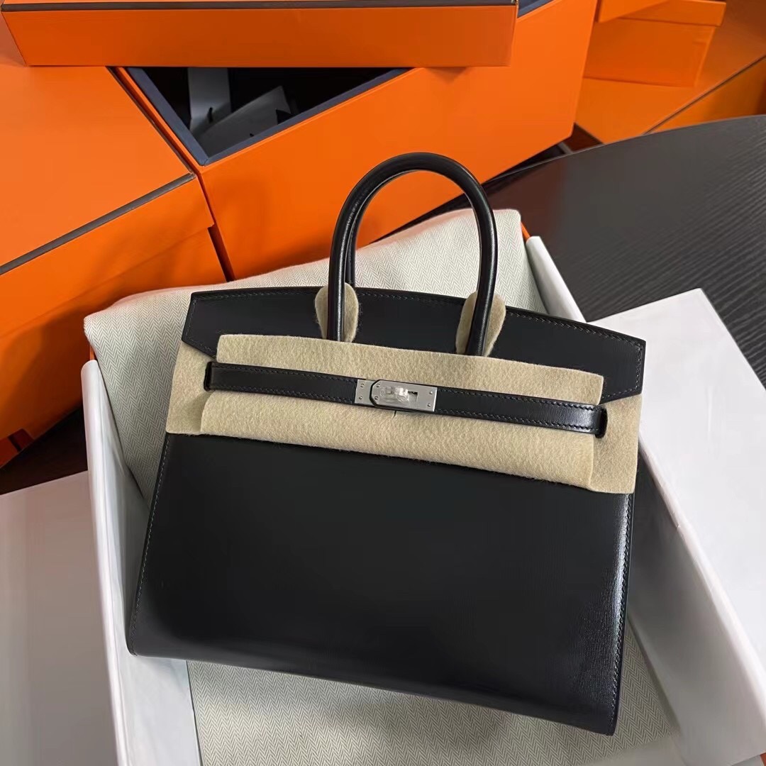 H**me5 Birkin Bag-Box Leather