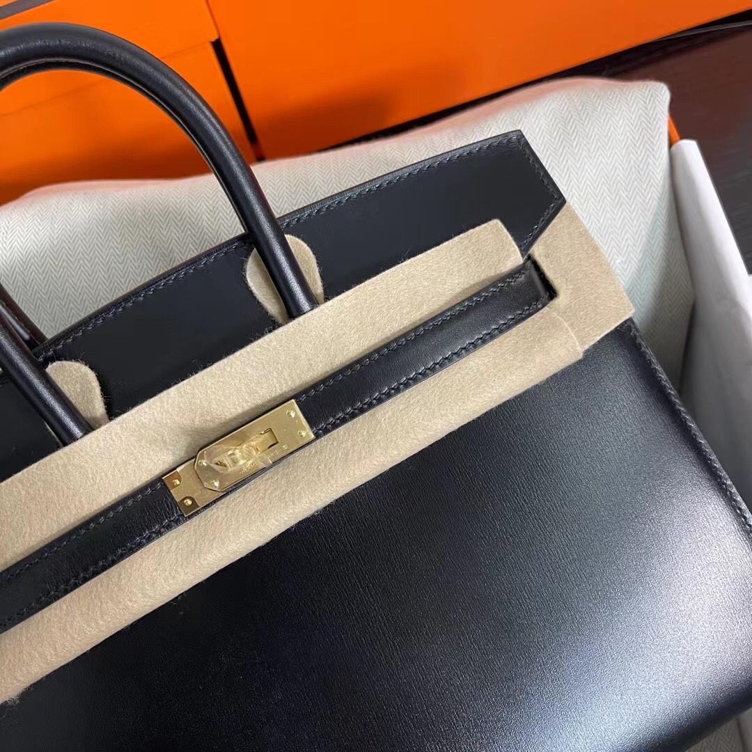 H**me5 Birkin Bag-Box Leather