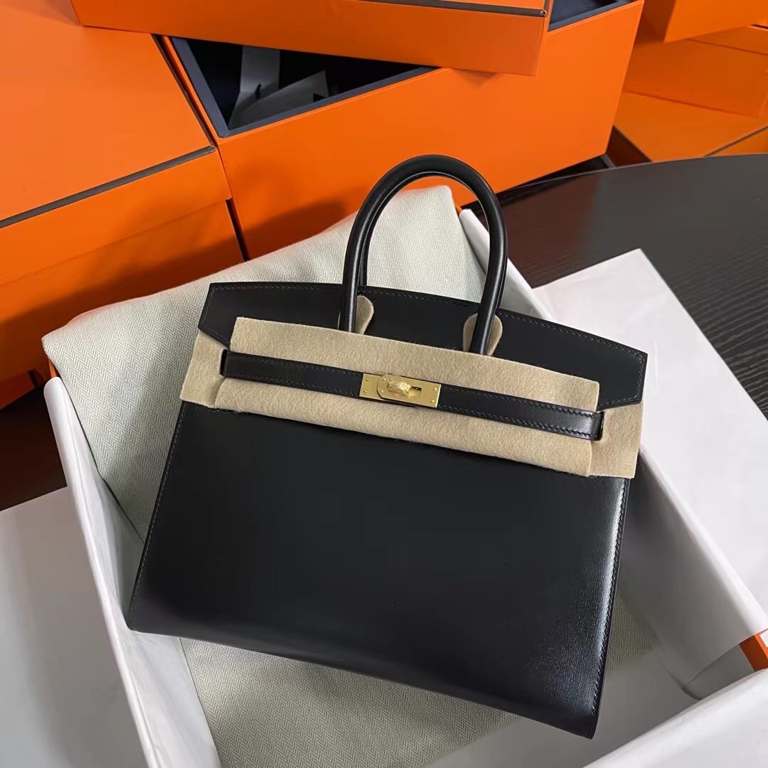 H**me5 Birkin Bag-Box Leather