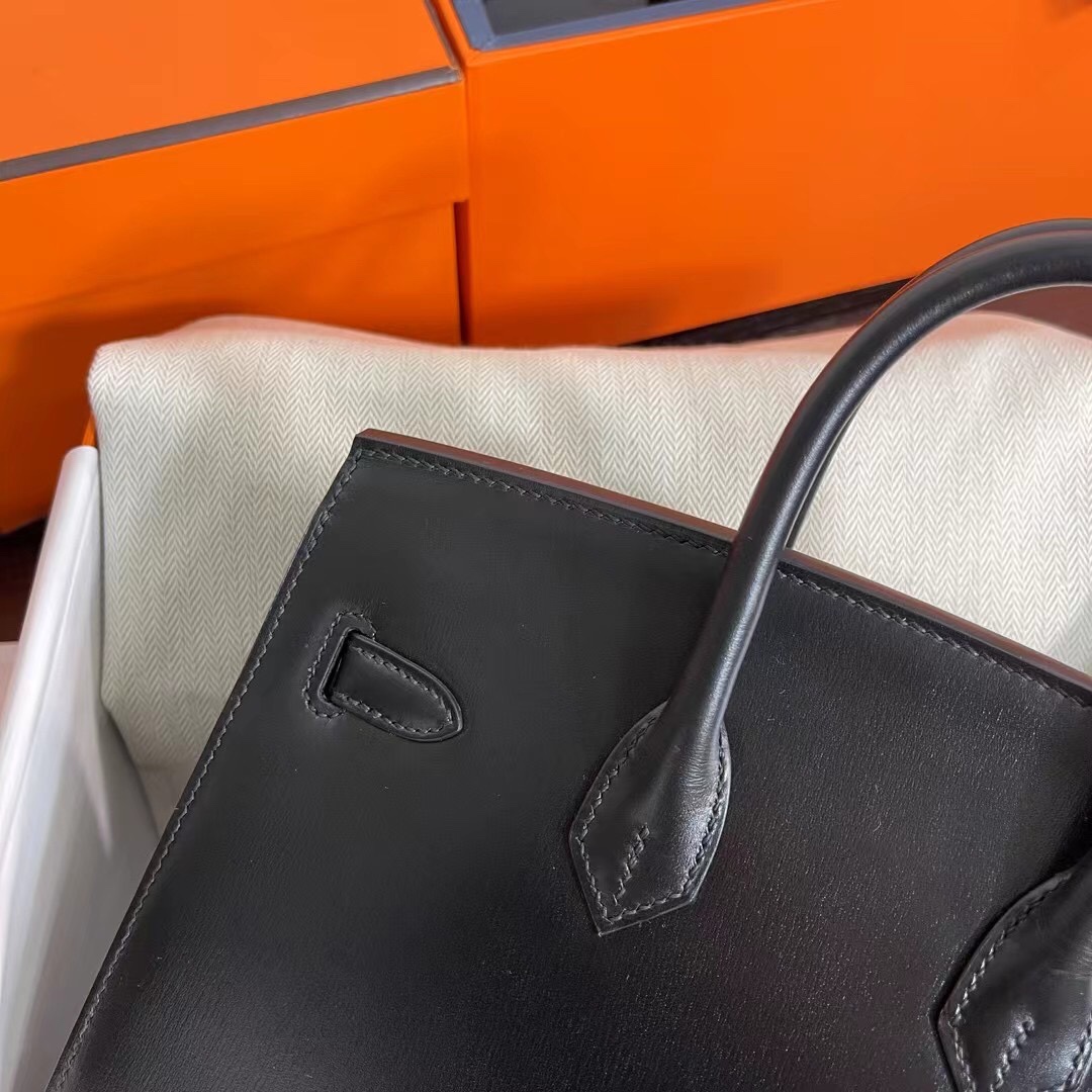 H**me5 Birkin Bag-Box Leather
