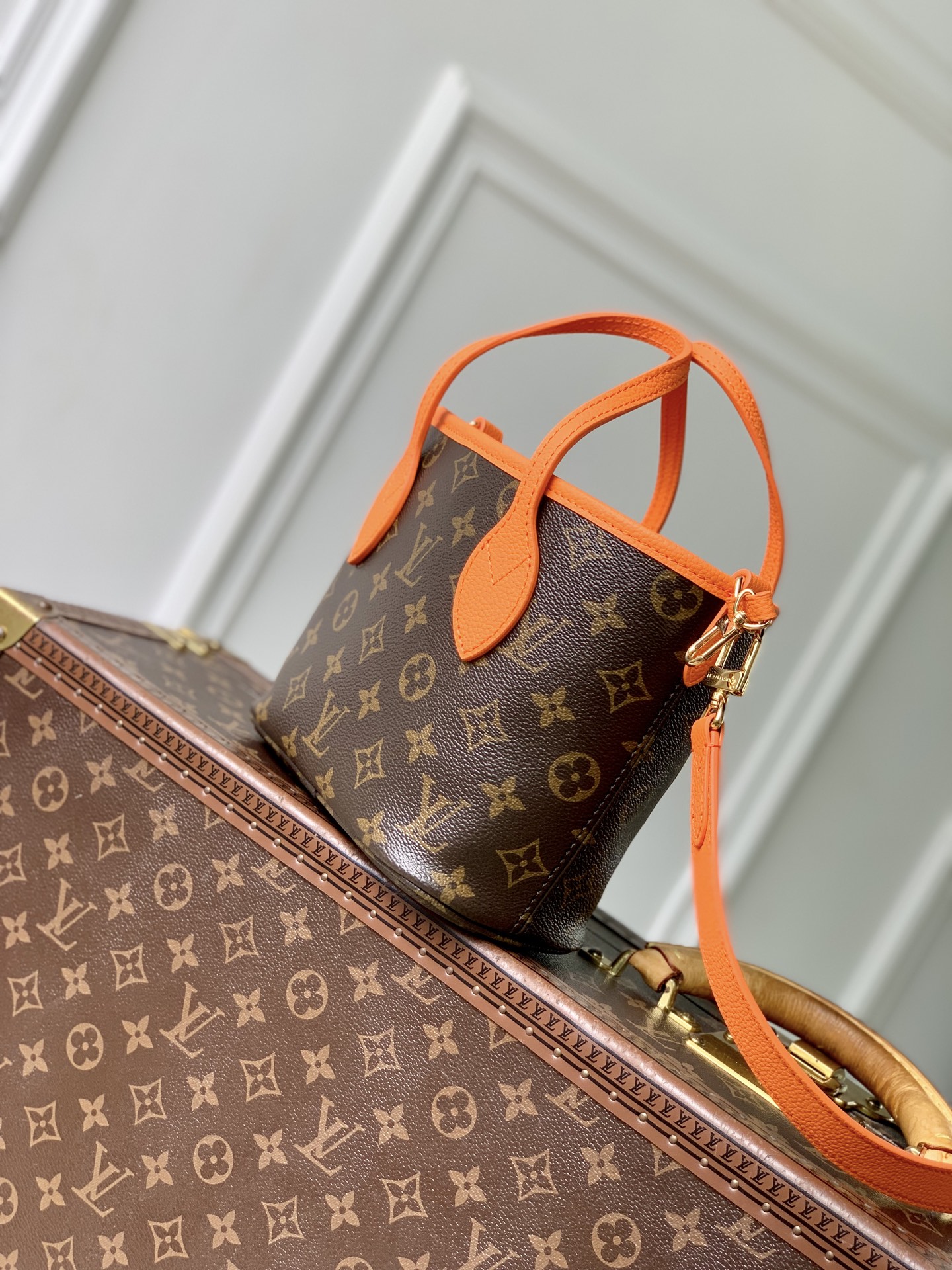 L0vis Vvtt0n Neverfull Bandoulière Inside Out BB-M28337-26.5 x 16.5 x 11CM