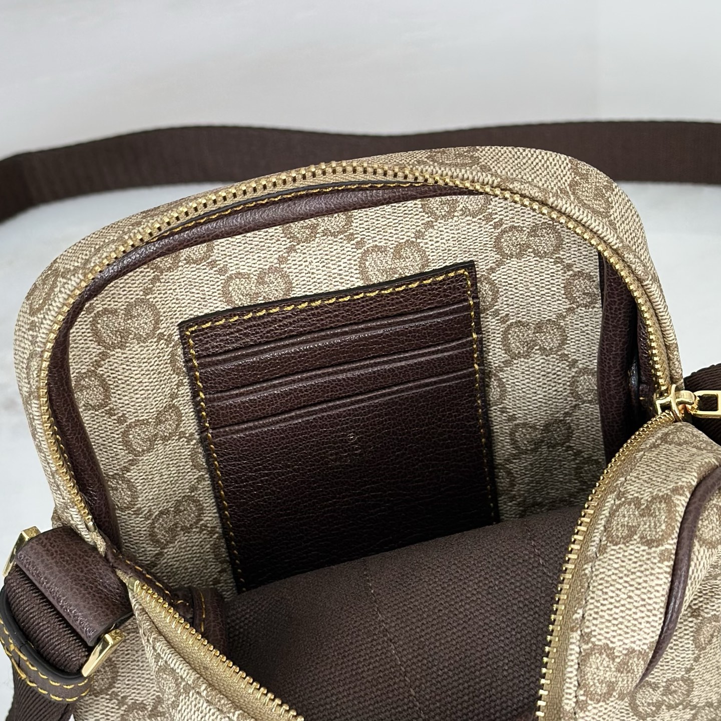 Gvc*1 GG Mmini Bag With Web Bag-13*20*5CM