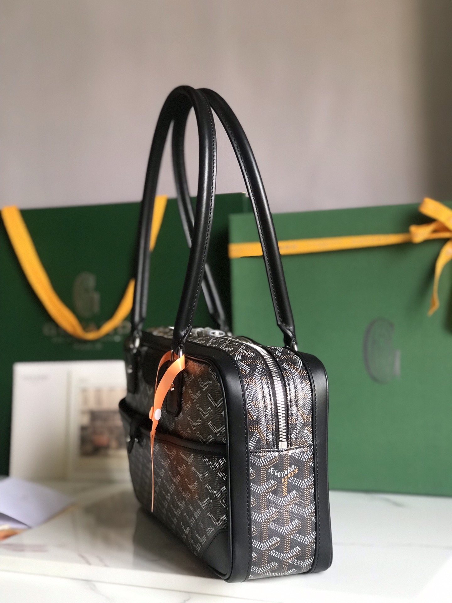 G09ard Saint Martin Bag Coated Canvas-34×17×9CM