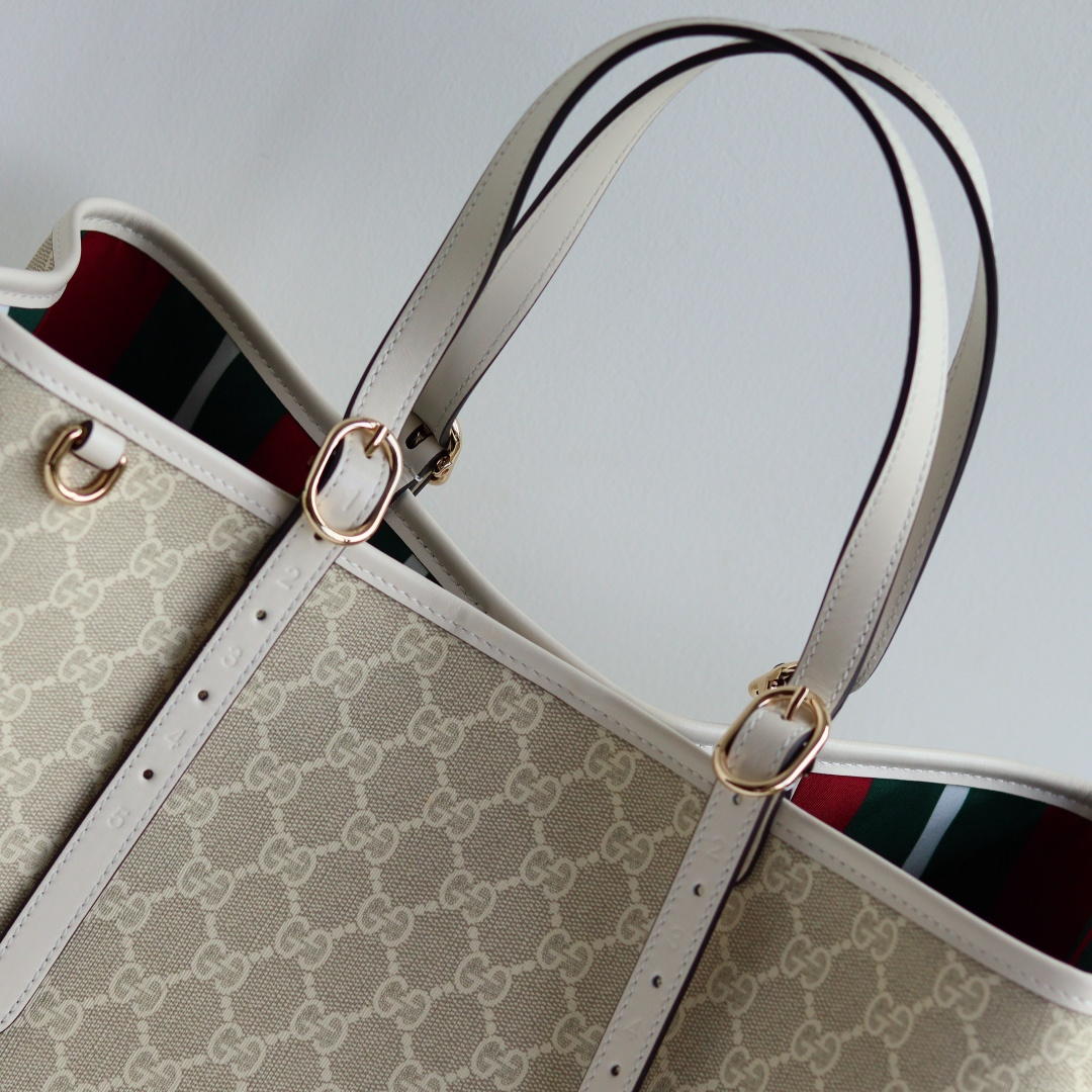 Guc*ci GG Emblem Bag-38*25*15CM