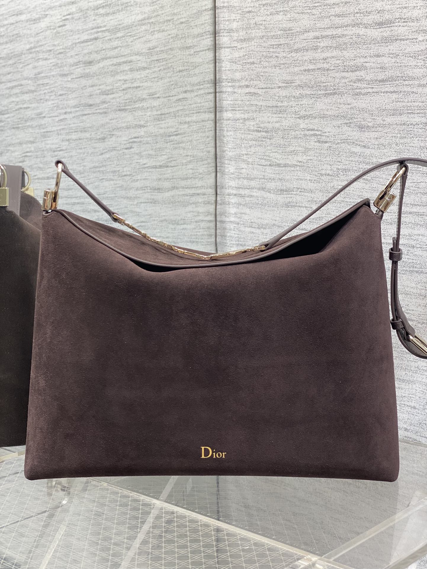 Diro 2026ss Chrustian Hobo Bag(Gold)-28*24*8CM/33*27*9CM/39*29*11CM