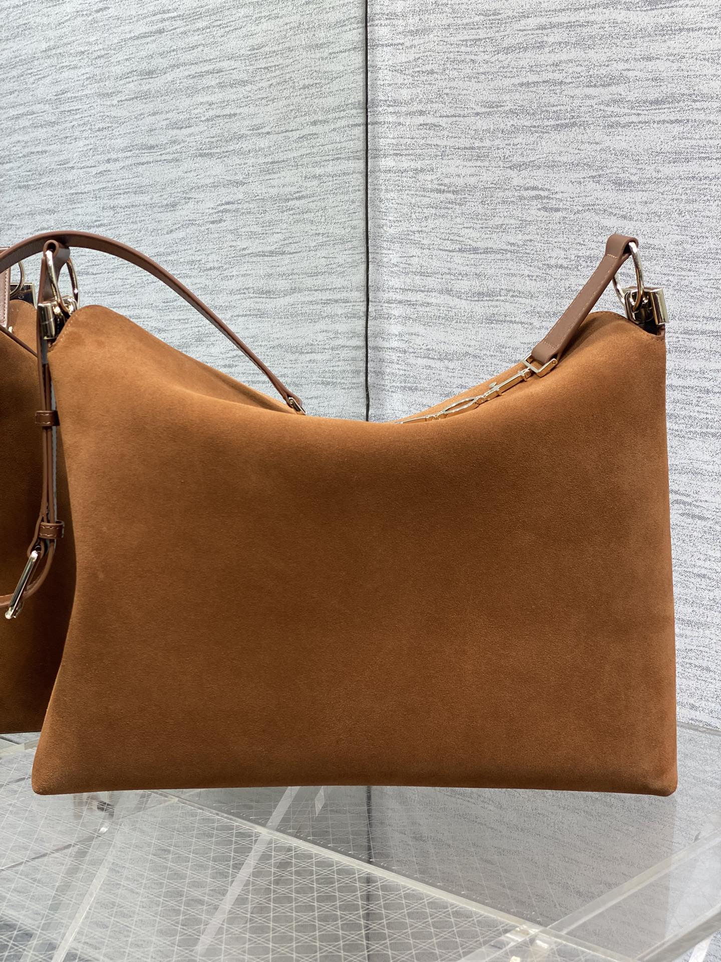 Diro 2026ss Chrustian Hobo Bag(Gold)-28*24*8CM/33*27*9CM/39*29*11CM