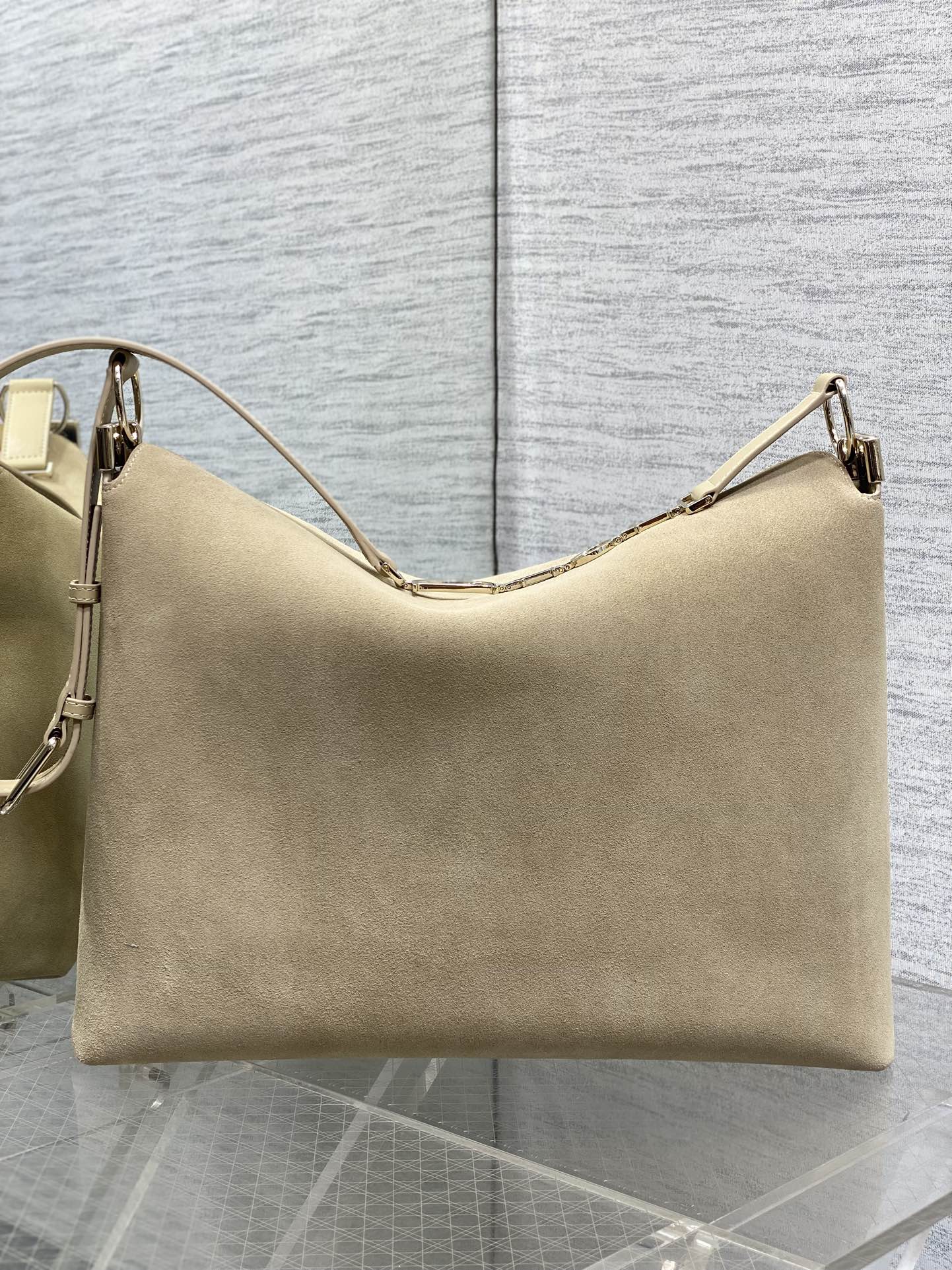 Diro 2026ss Chrustian Hobo Bag(Gold)-28*24*8CM/33*27*9CM/39*29*11CM