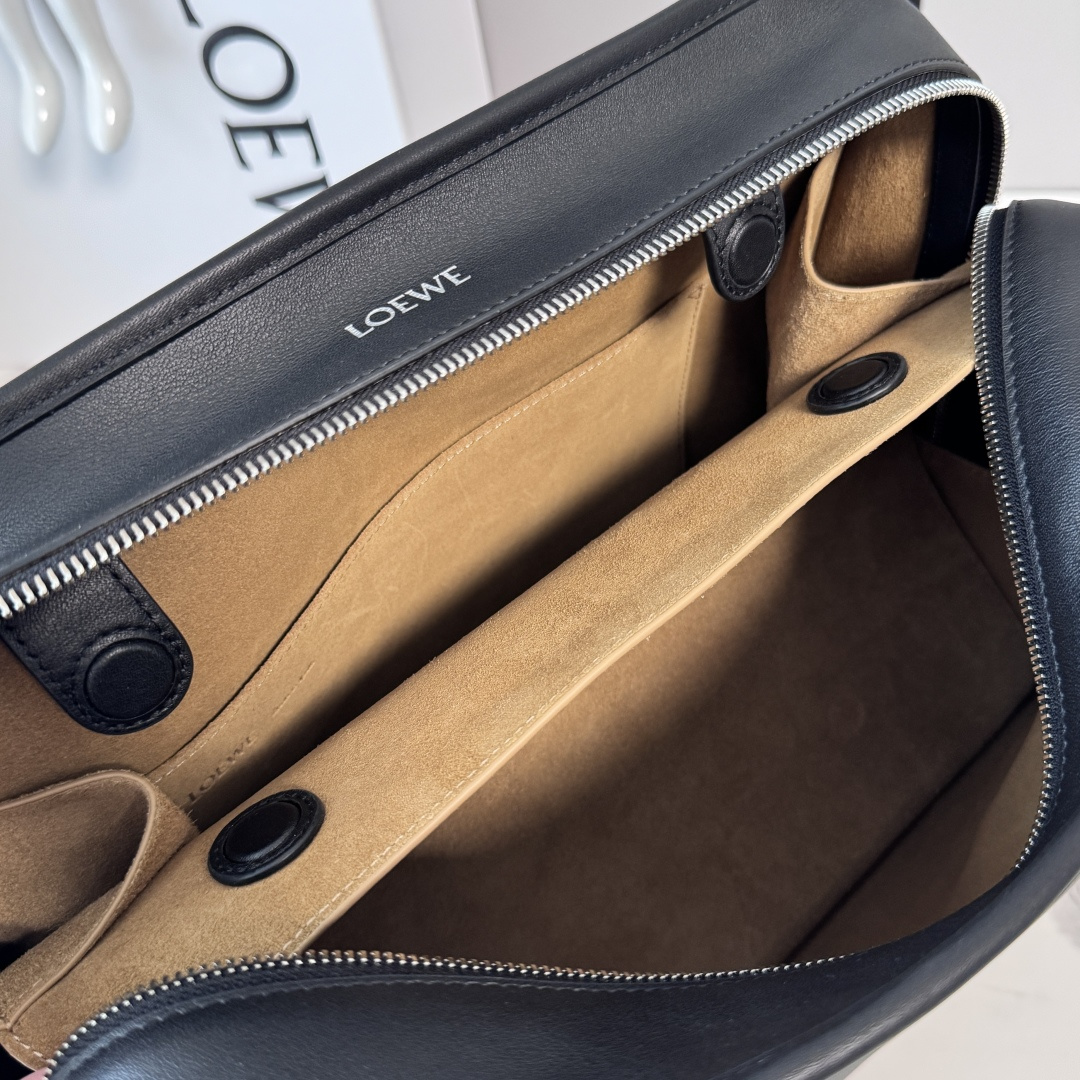 Amazona 180 Bag In Soft Calfskin Black-34.5*14*27CM