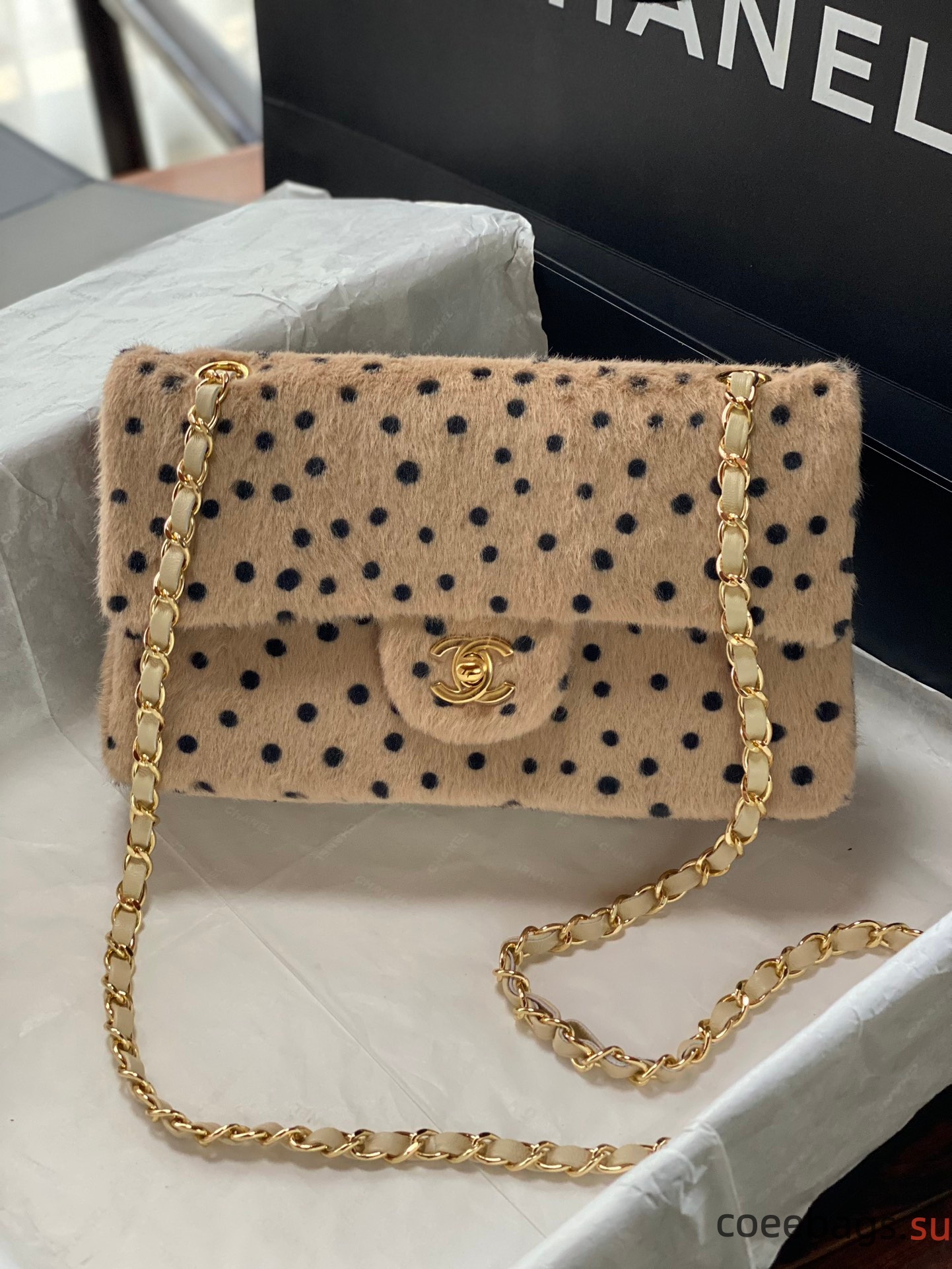 Ch@nel Flap Bag-15.5×25.5×6.5CM