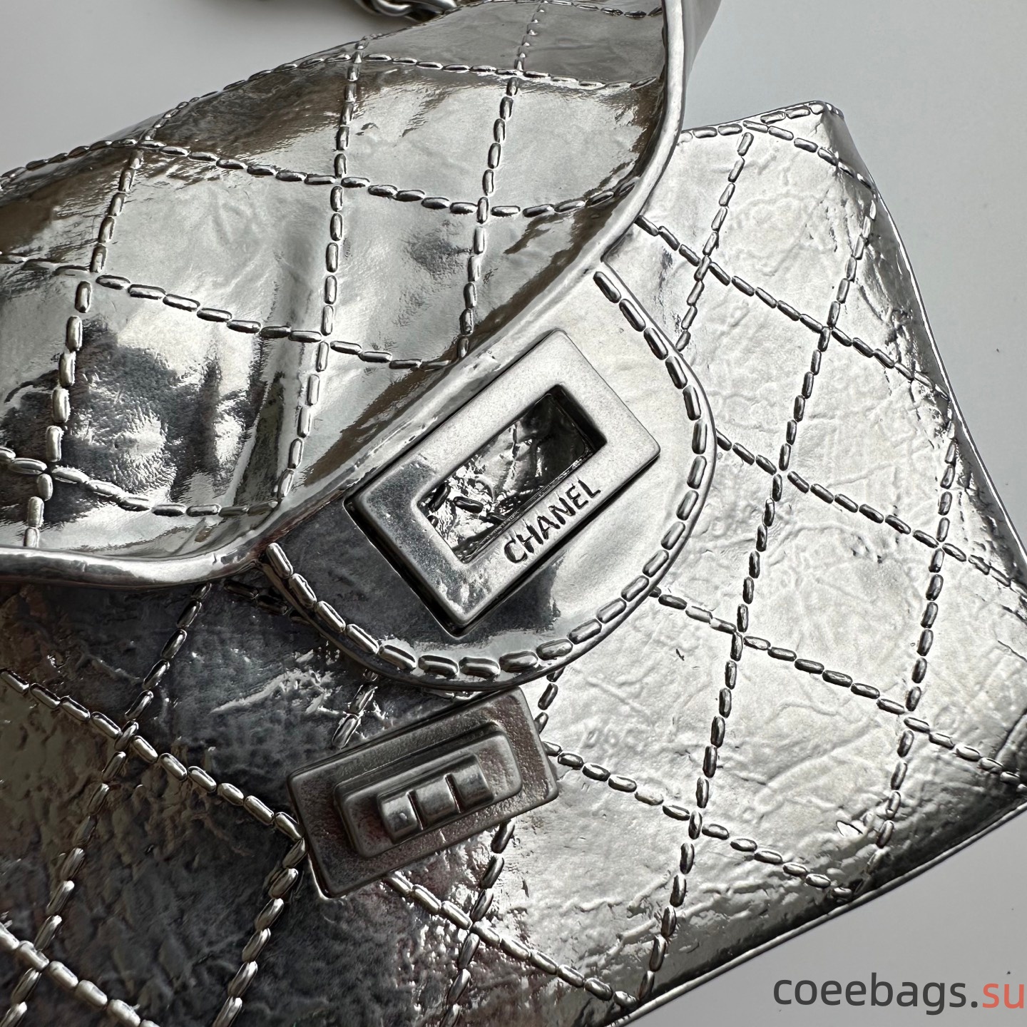 Ch@nel 2.55 Handbag, Lambskin-20CM