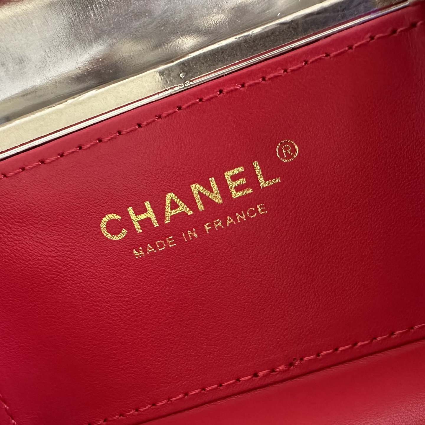 Ch@nel 2.55 Handbag, Lambskin-20CM