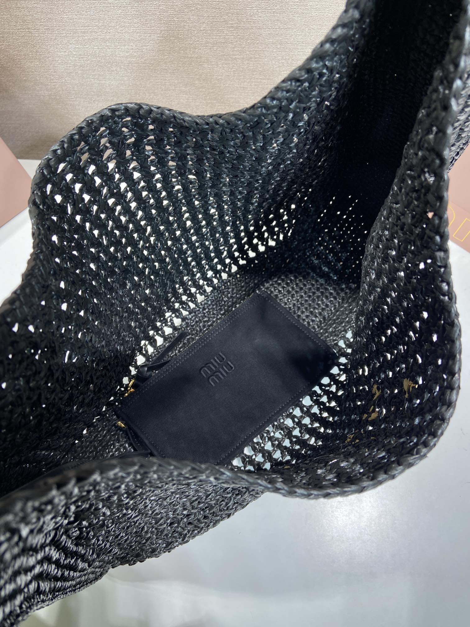 Miu Miu Crochet Hobo Bag-42.5*32*9CM