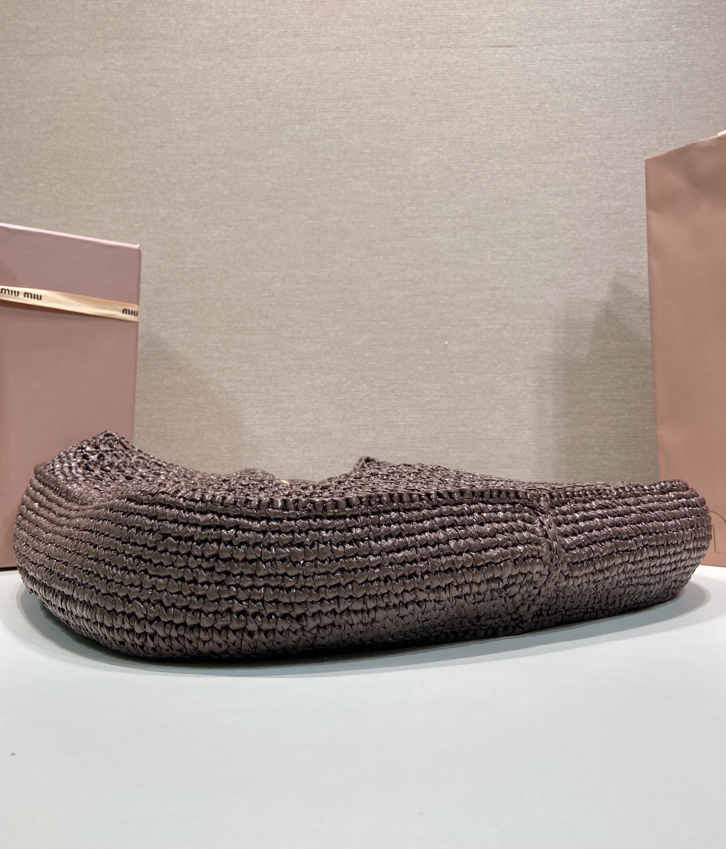 Miu Miu Crochet Hobo Bag-42.5*32*9CM