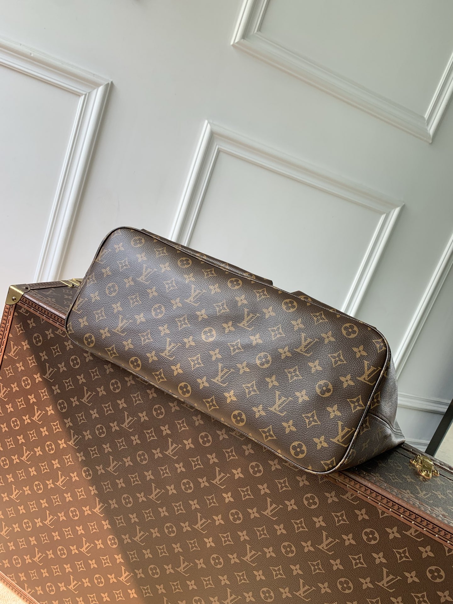 LV Nevereverfull Cargo Monogram Archive-M2A617-38 x 60 x 28CM