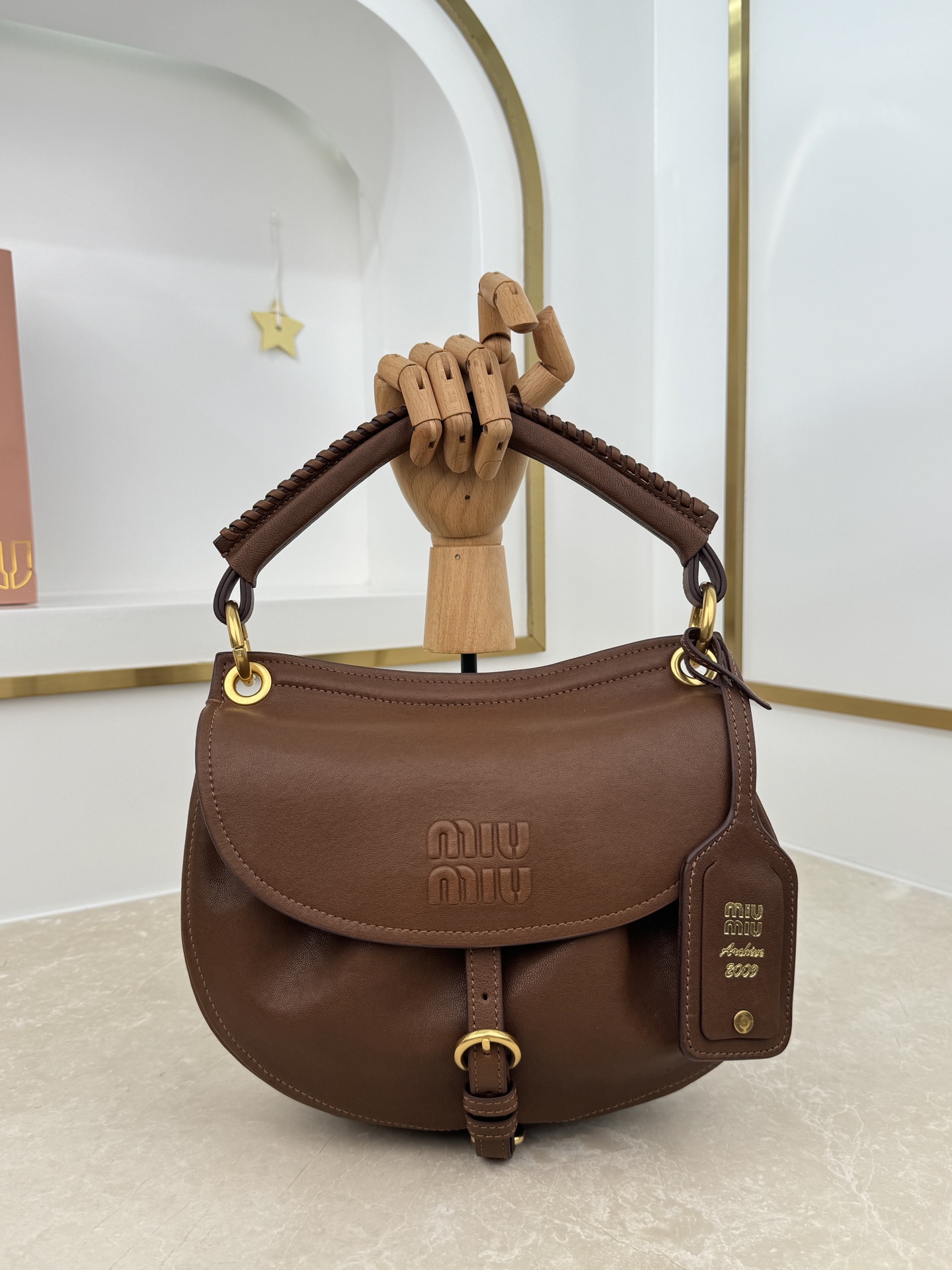 M1um1u Rendez-vous Bag 5BC221-26*19*8CM