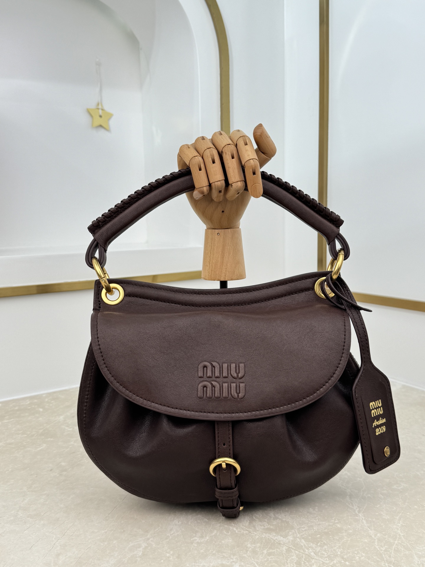 M1um1u Rendez-vous Bag 5BC221-26*19*8CM