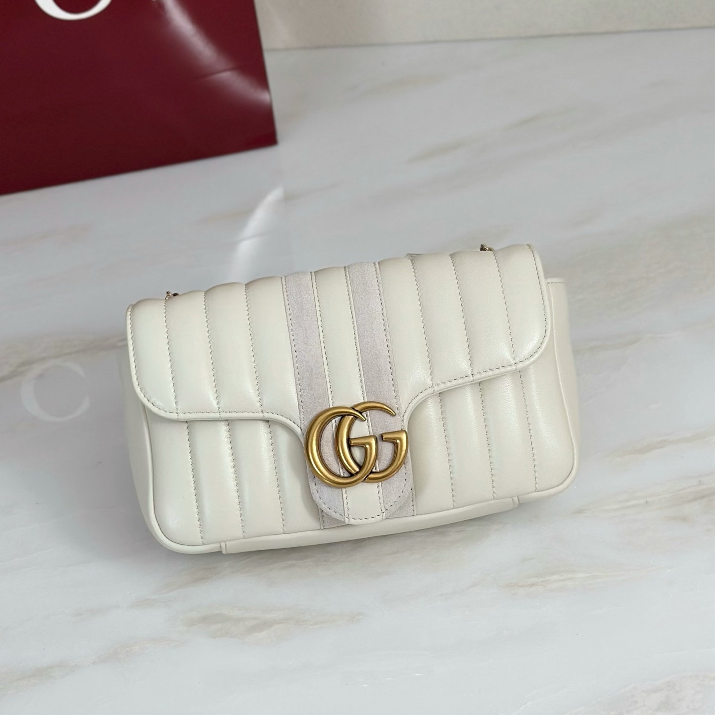 Gv*c* Jetset GG Marmont Medium Shoulder Bag -20.5*11.5*6CM