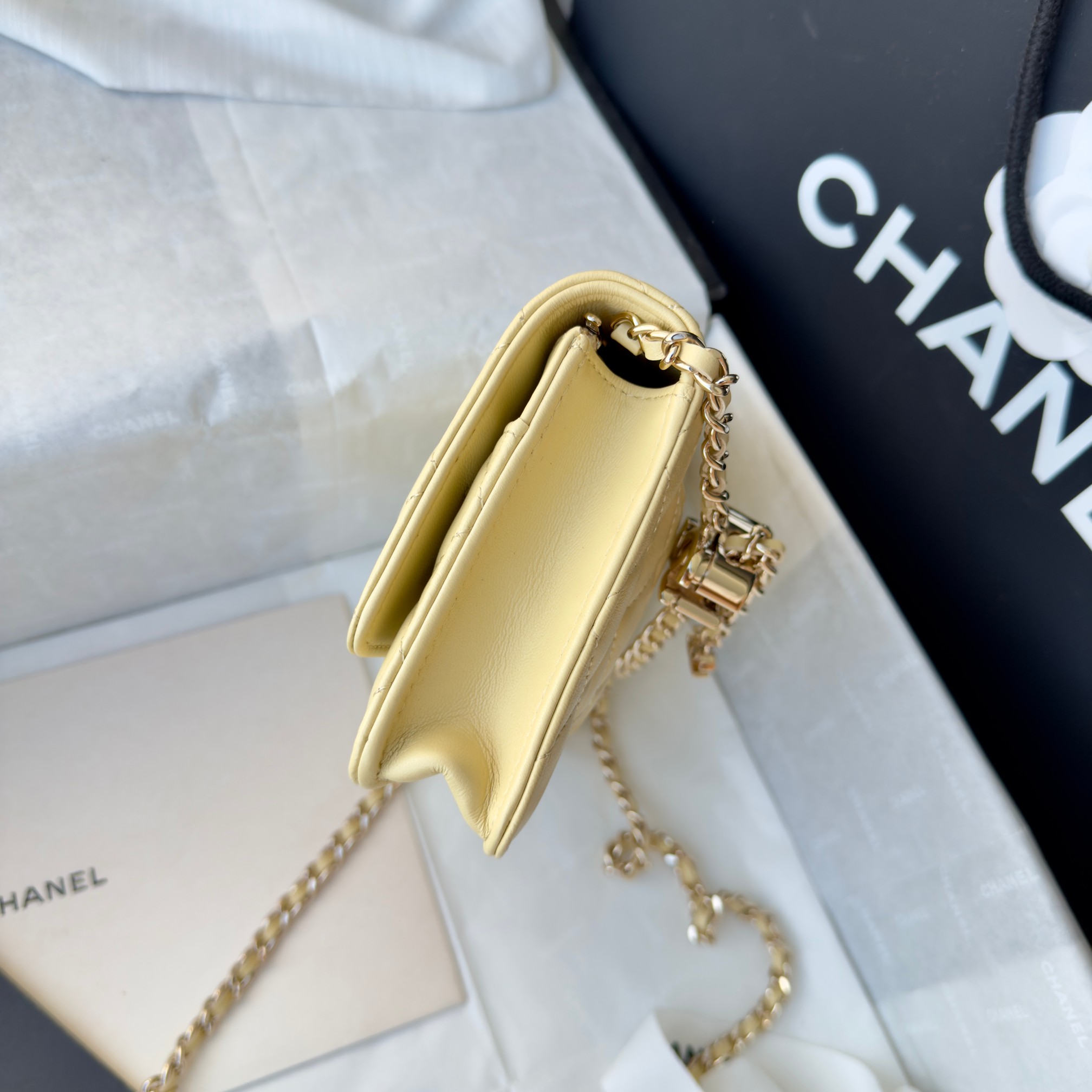 Ch@nel CC Wallet on Chain (WOC) Bag-19*12*3.5CM