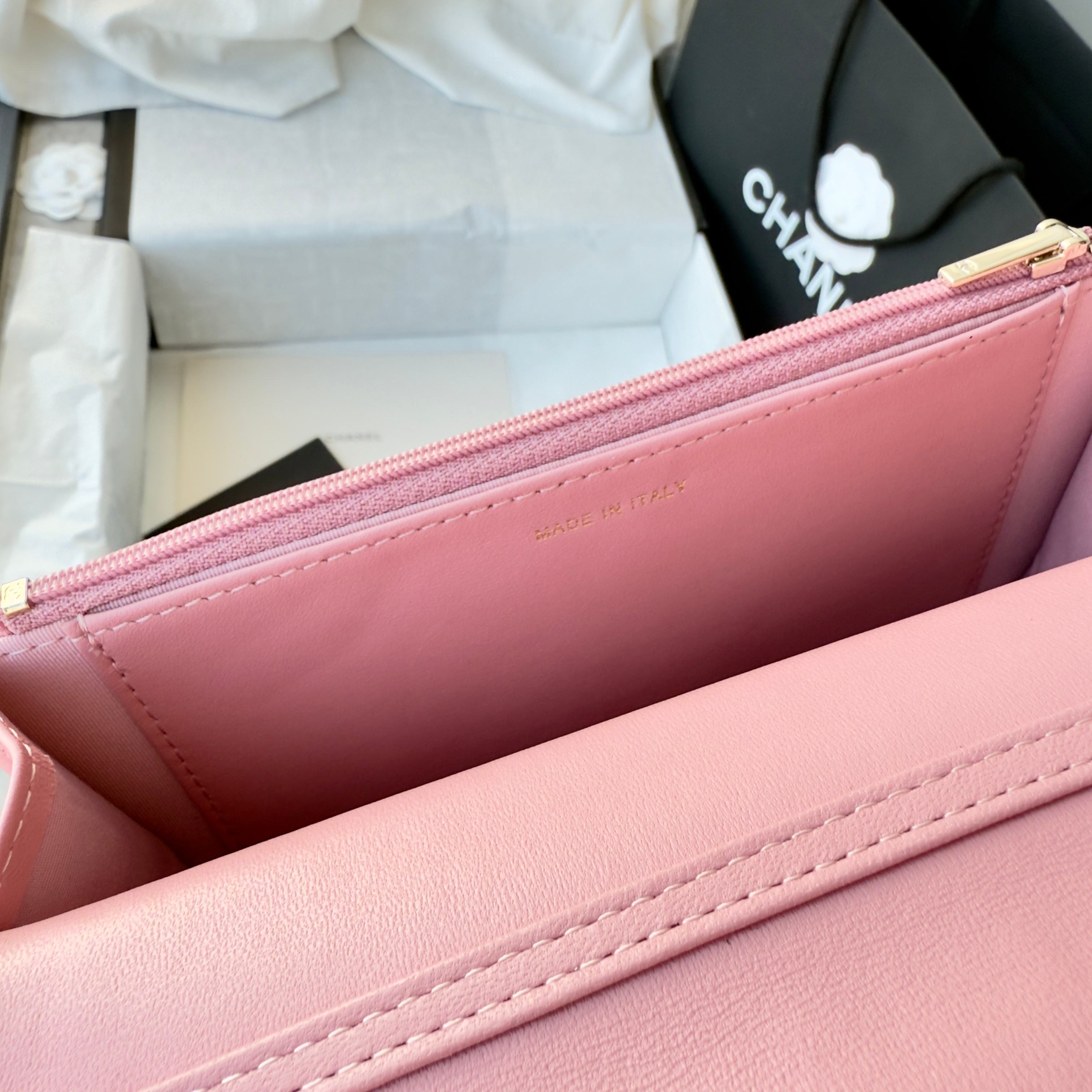 Ch@nel CC Wallet on Chain (WOC) Bag-19*12*3.5CM