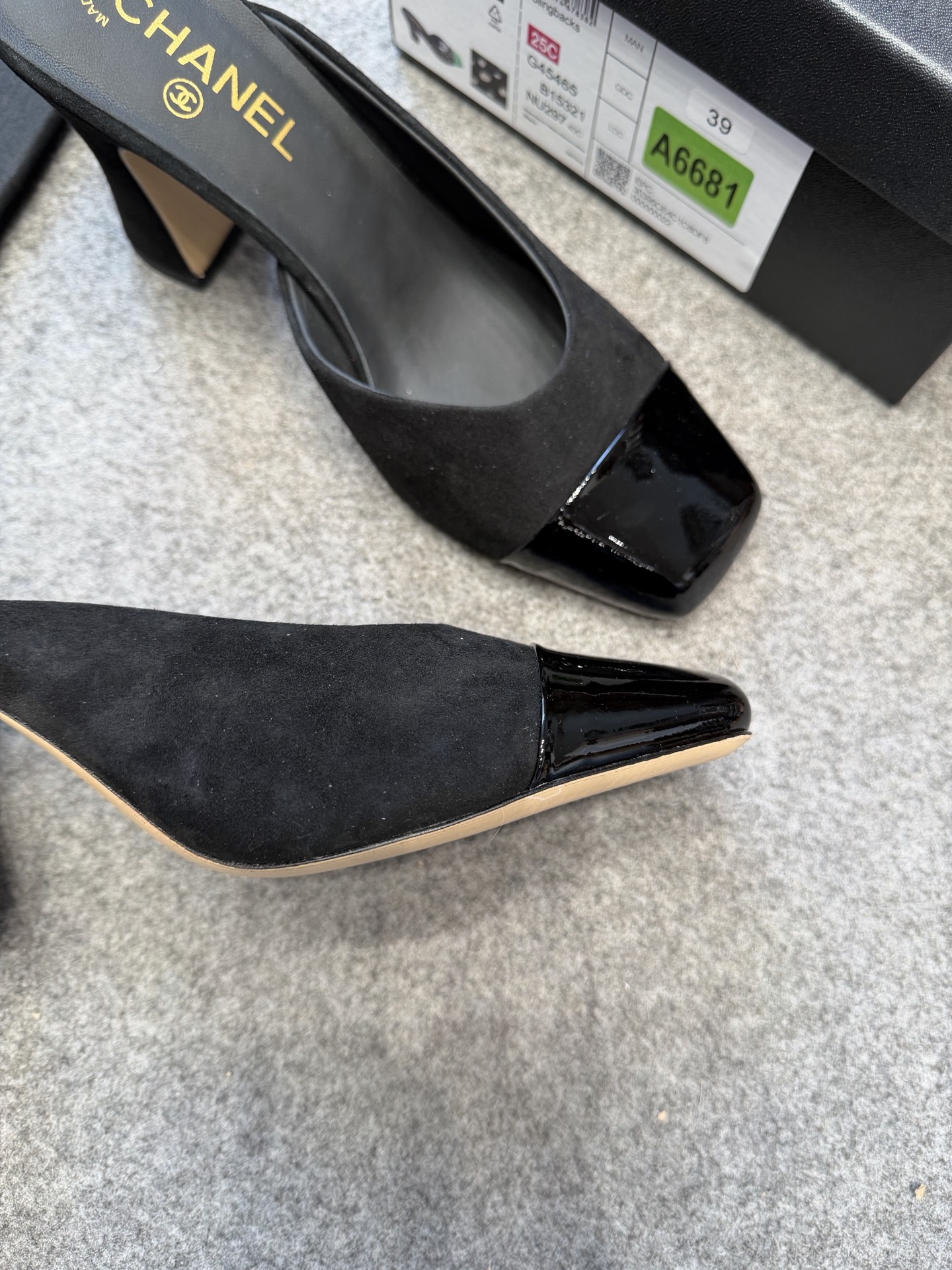 Cha*el Mules - Lambskin & Patent-8CM
