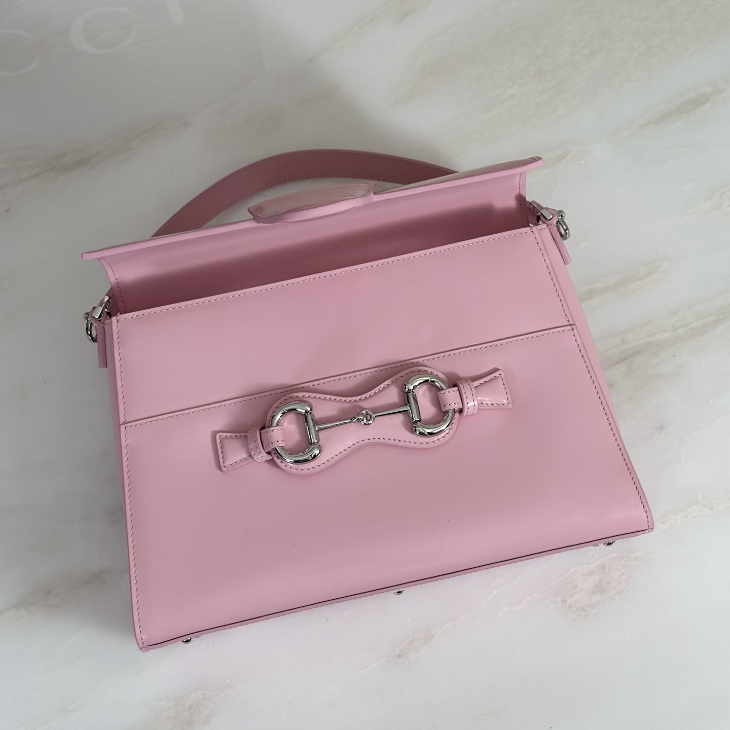 G*ucci Horsebit Duomo Small Top Handle Bag-27.5*19*9CM