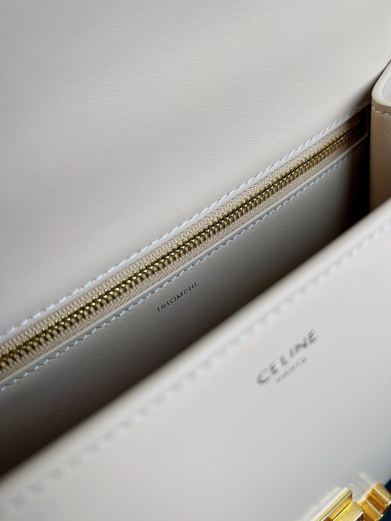 Ce**e triomphe chain square bag-24.5*17*4cm