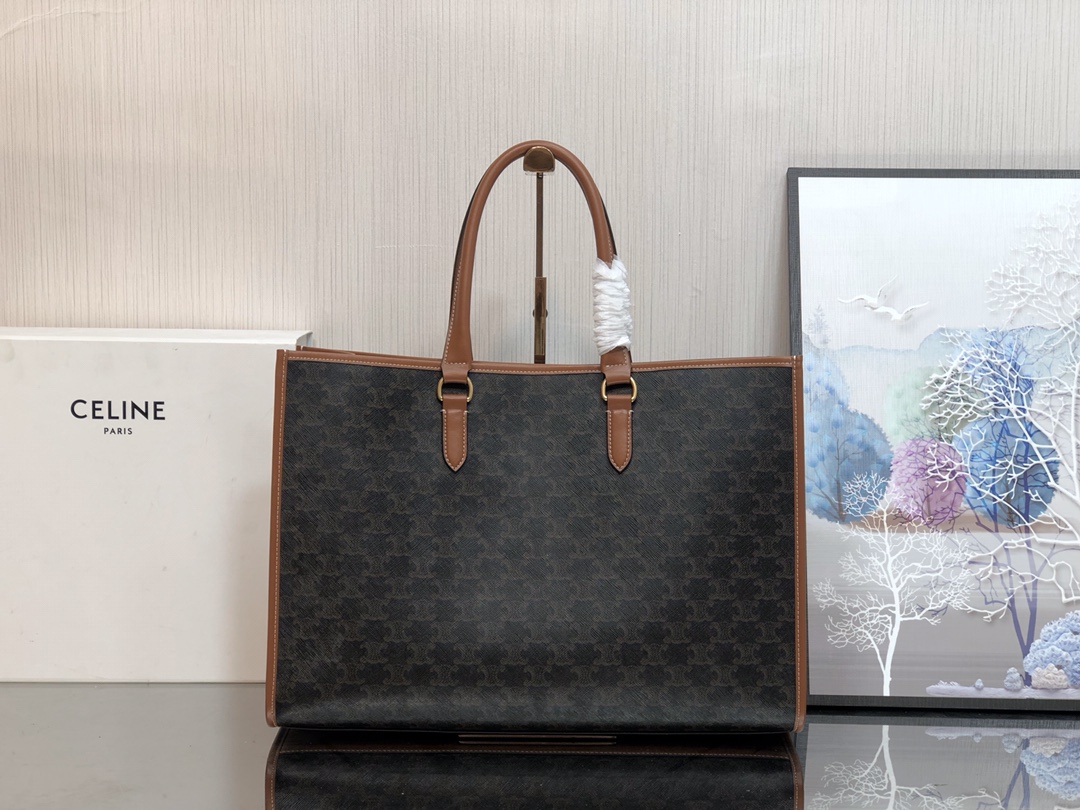 Celin Cabas Triomphe Tote-43*31*15CM