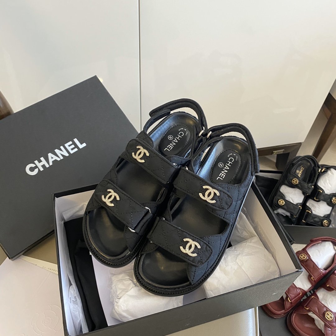 Ch@nel Sandals