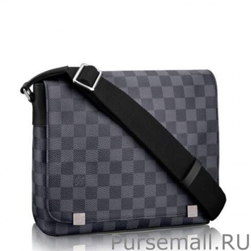 District PM Bag Damier Graphite N41028