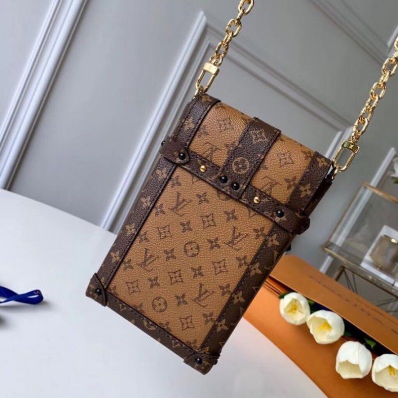 Pochette Trunk Verticale Monogram Reverse Canvas M67873