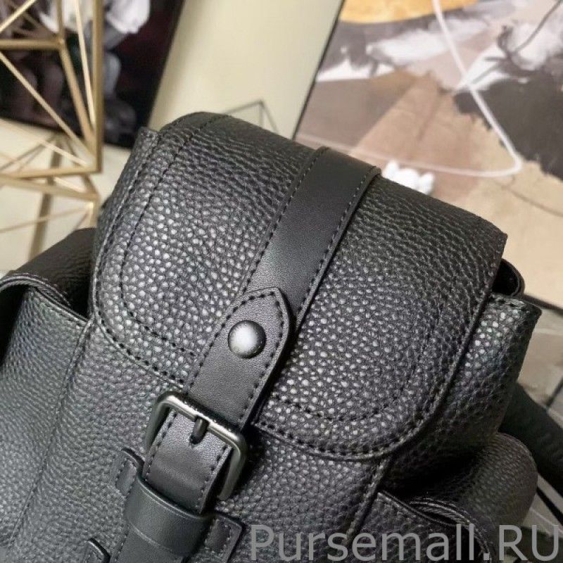 Christopher XS Bag In Black Leather M58495