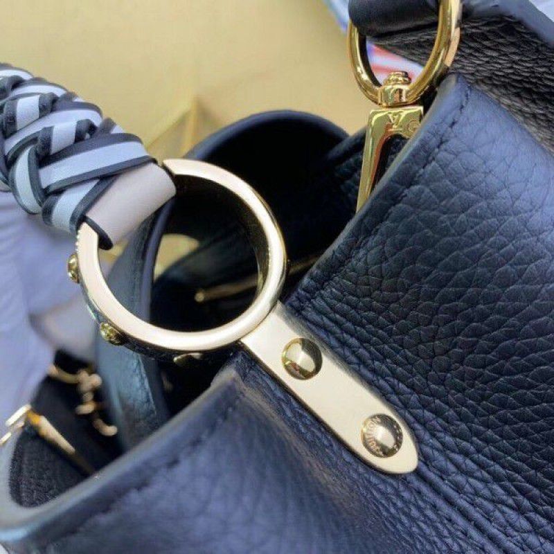 Capucines PM Bag With Braided Handle M55083 Black