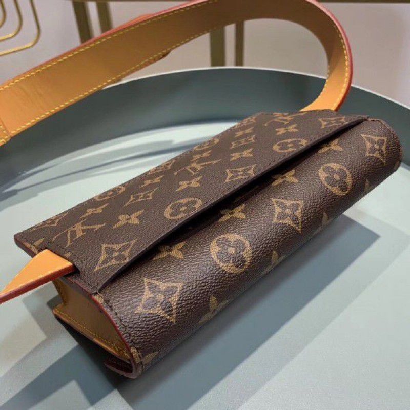 S Lock Belt Pouch PM Bag Monogram Canvas M44667
