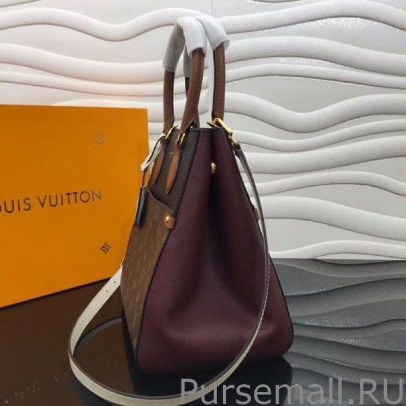Fold Tote MM Monogram Calfskin M45409