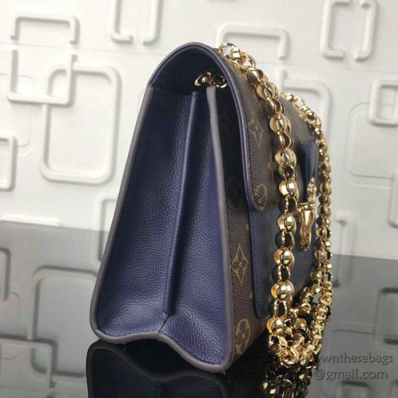 Victoire Monogram Canvas M44038 Navy Blue